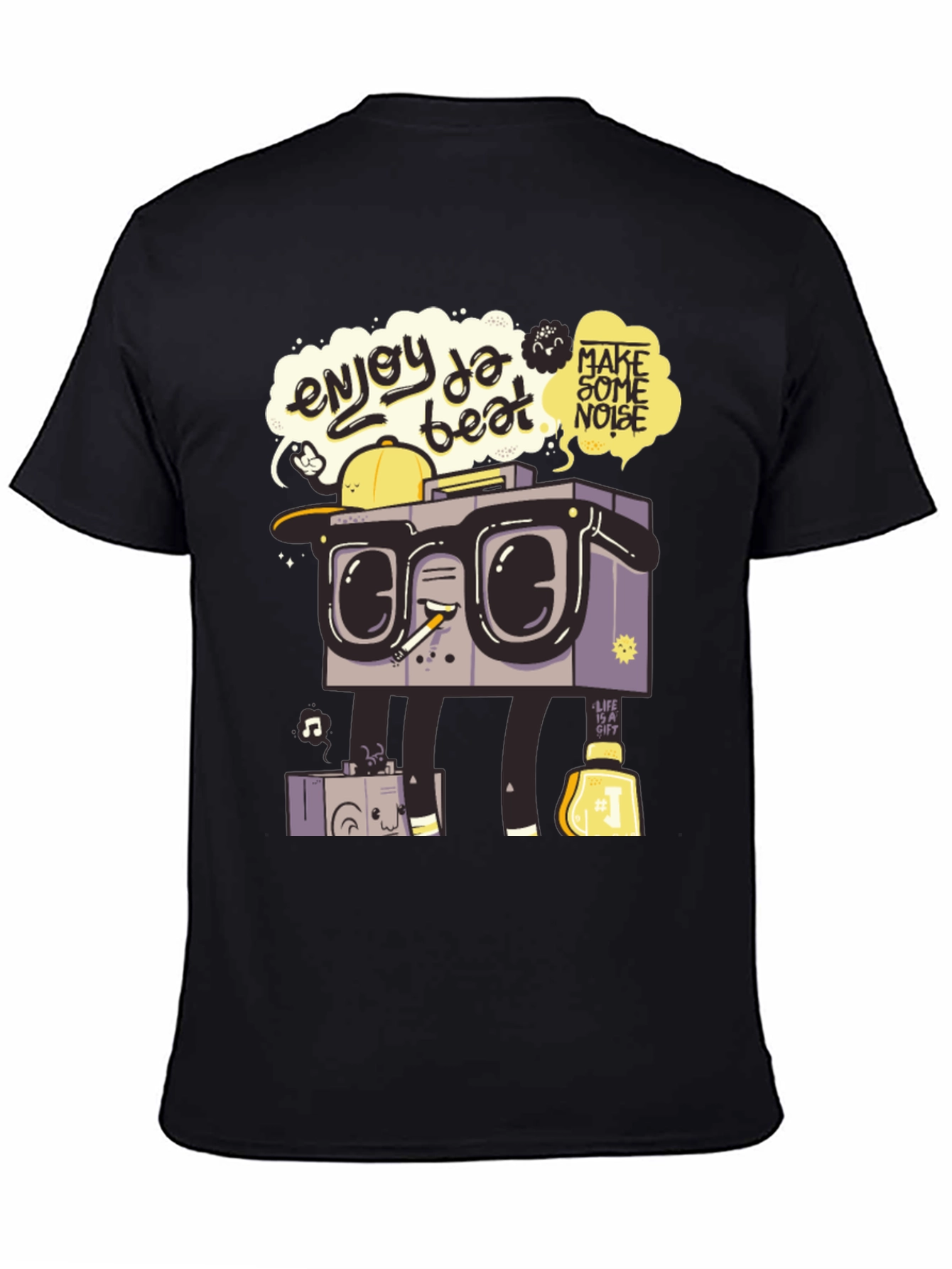 Enjoy Da Beat Graphic T-Shirt