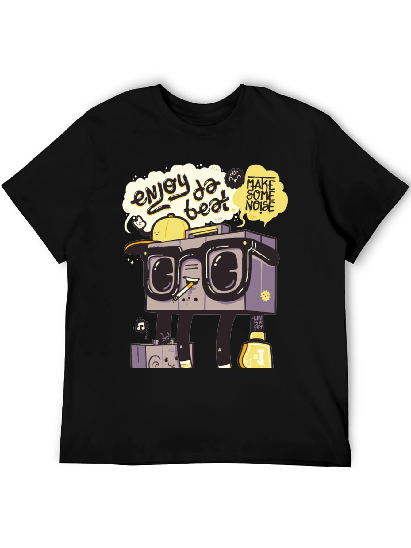 Enjoy Da Beat Graphic T-Shirt