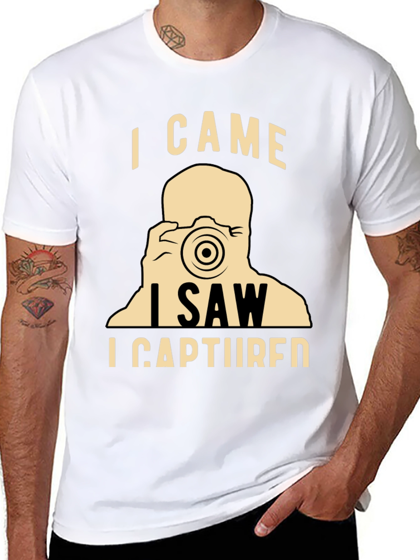 I Came I Saw I Captured T-Shirt