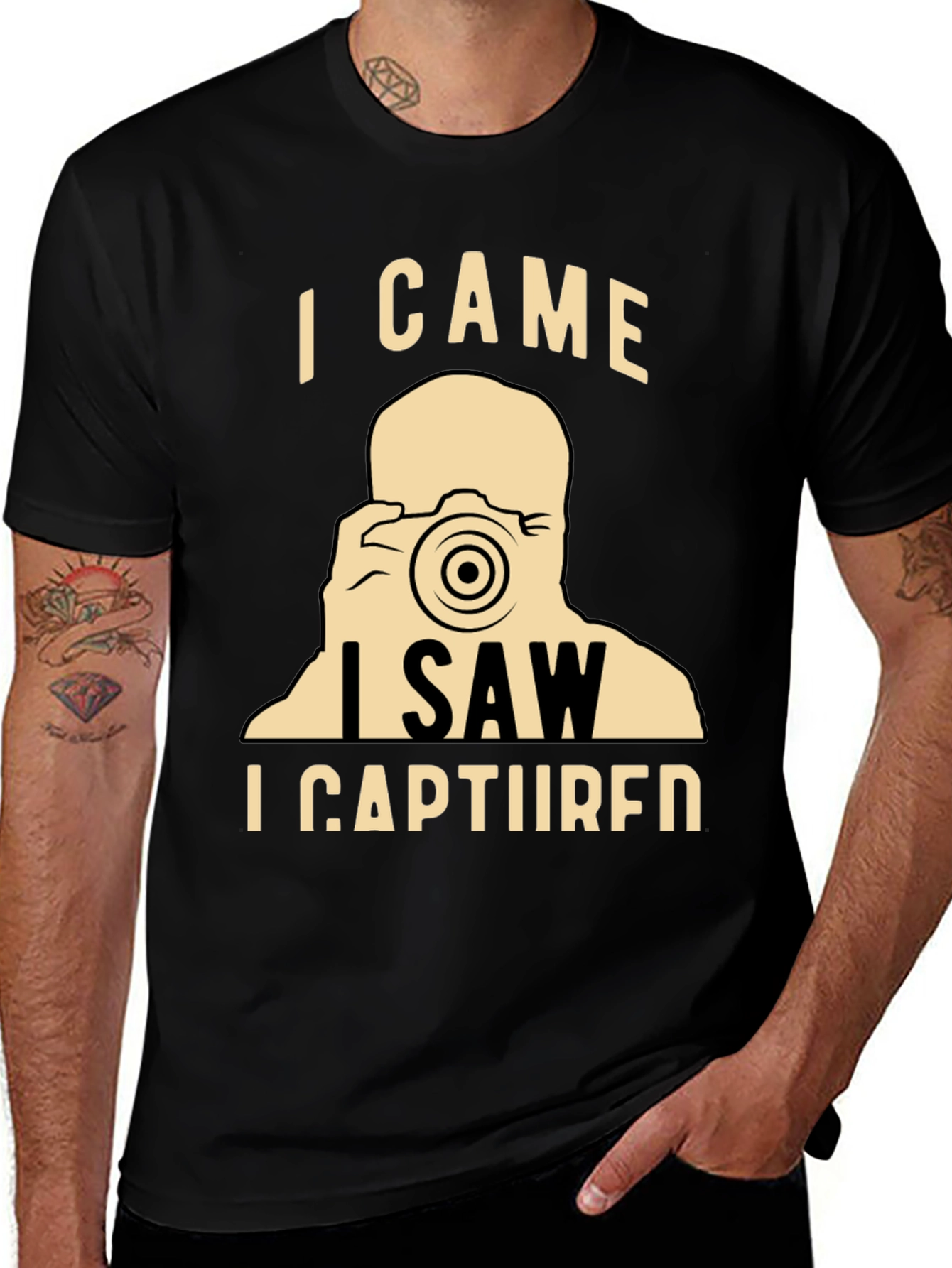 I Came I Saw I Captured T-Shirt