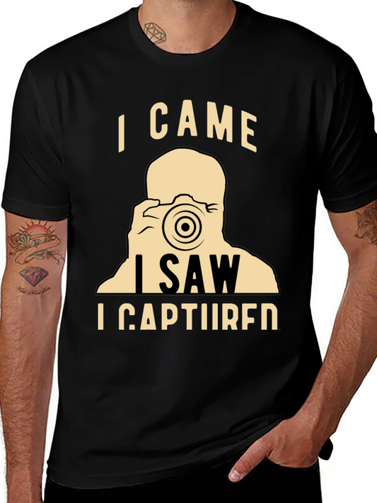I Came I Saw I Captured T-Shirt