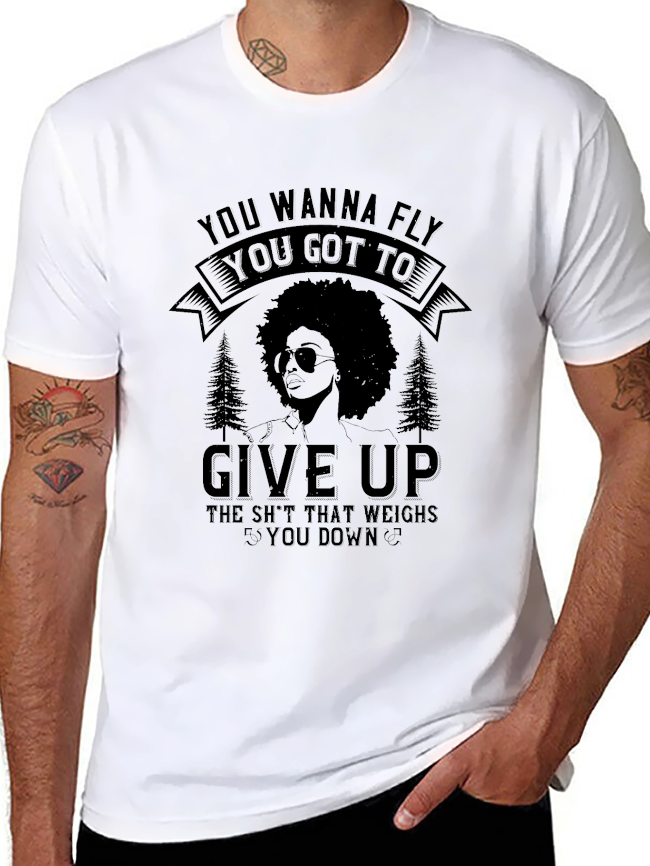 Fly T-Shirt: Give Up Wisdom