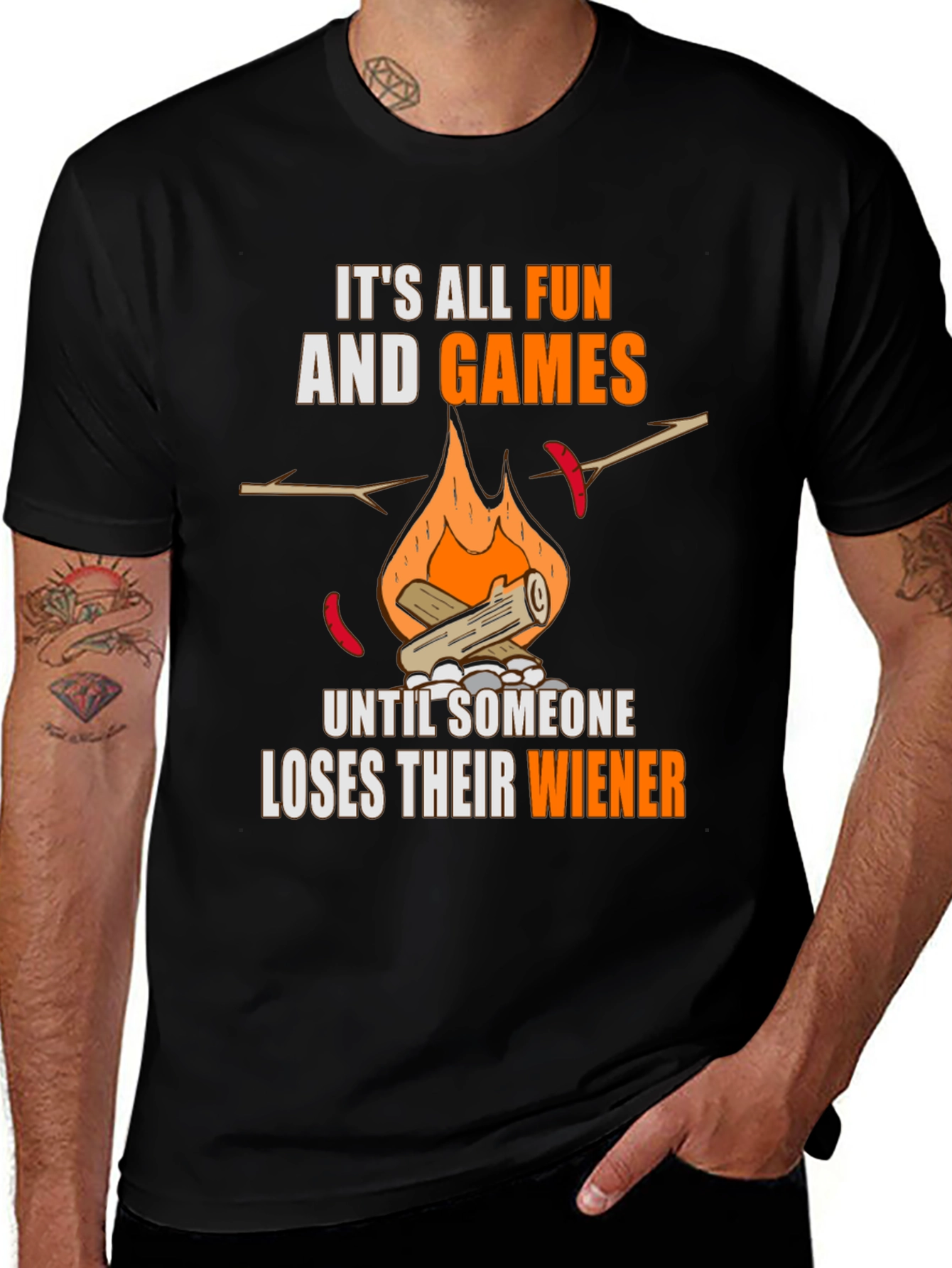 Fun and Games Wiener T-Shirt