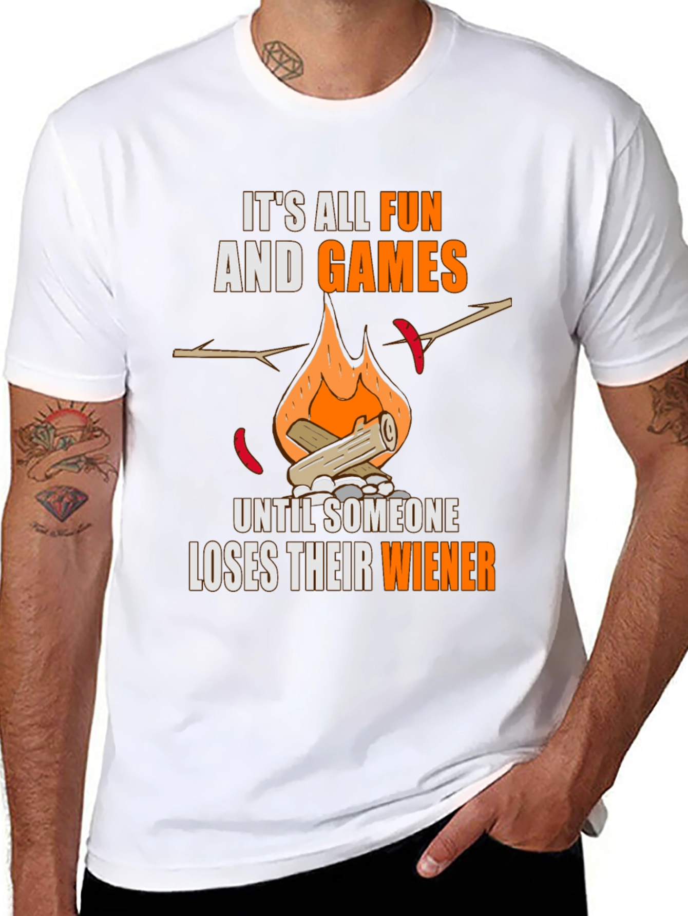 Fun and Games Wiener T-Shirt