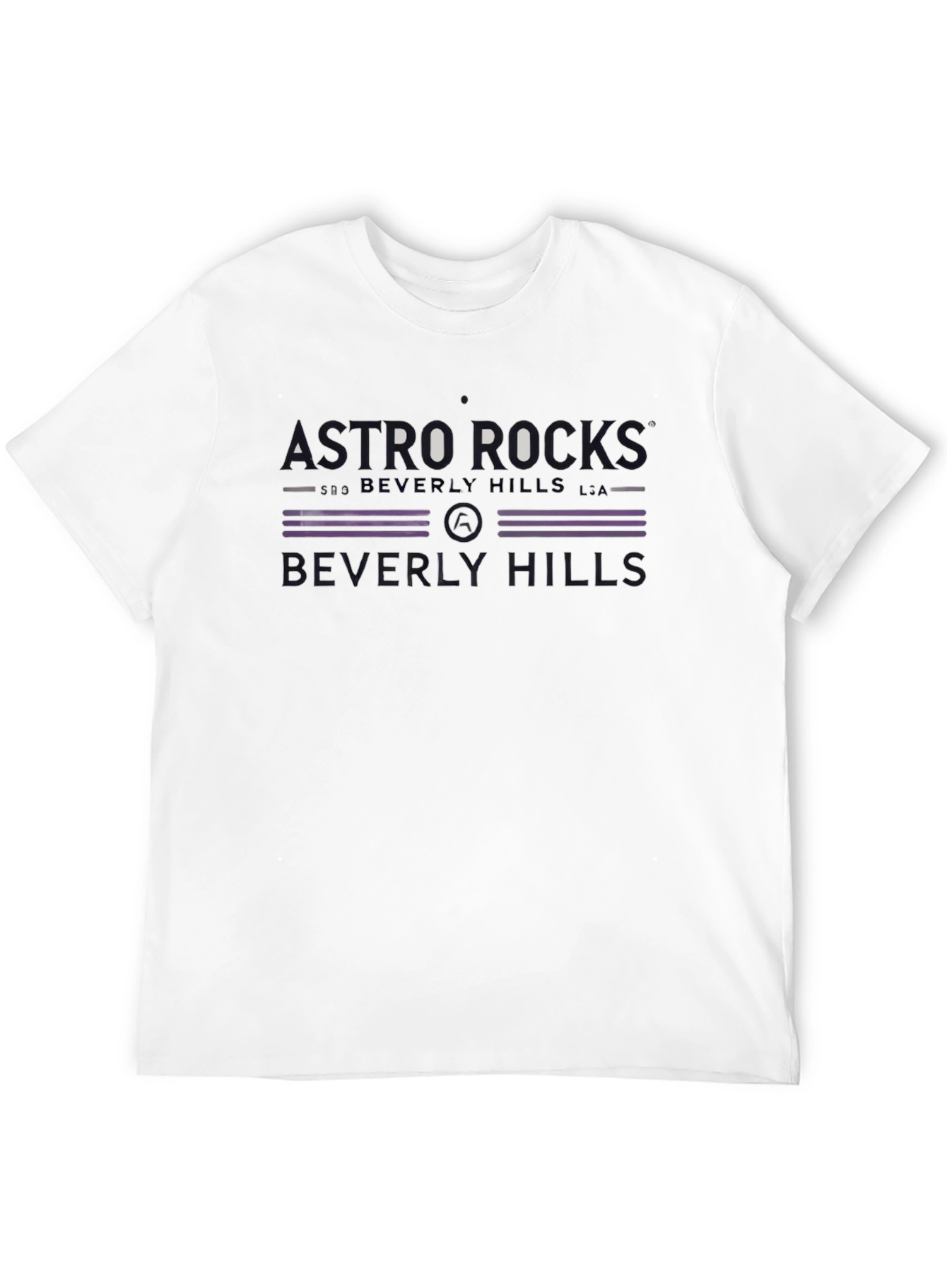 Astro Rocks Beverly Hills Graphic T-Shirt - Black
