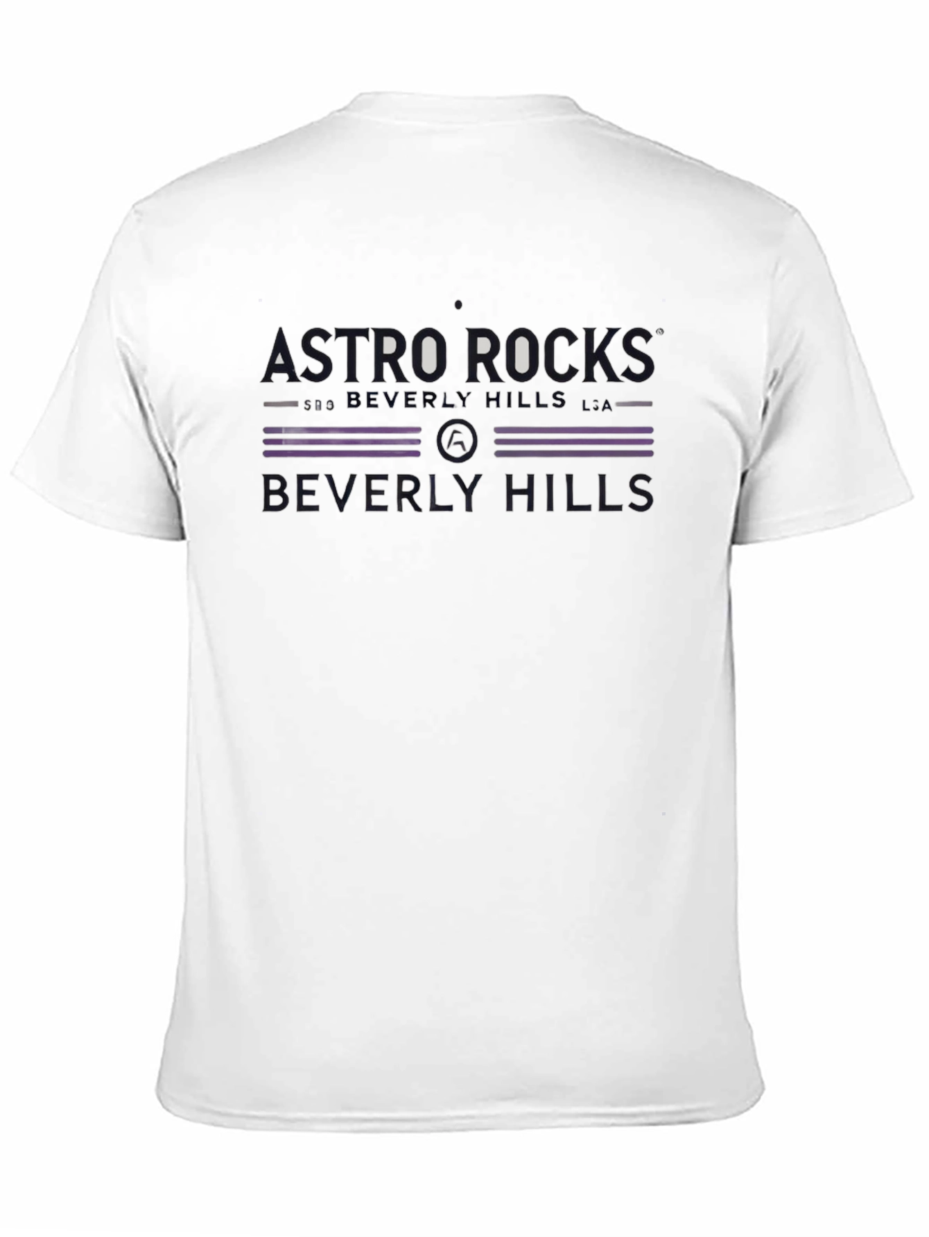 Astro Rocks Beverly Hills Graphic T-Shirt - Black