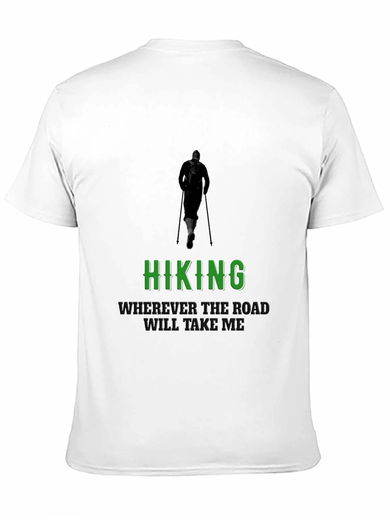 Hiking Adventure Black T-Shirt