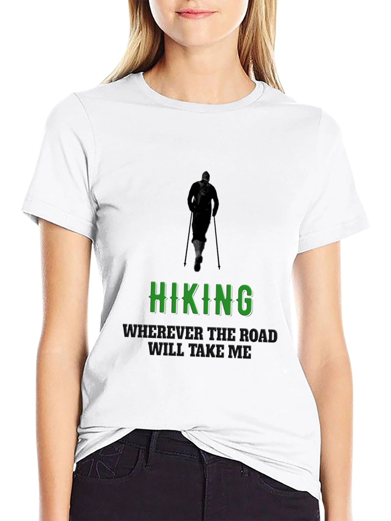 Hiking Adventure Black T-Shirt