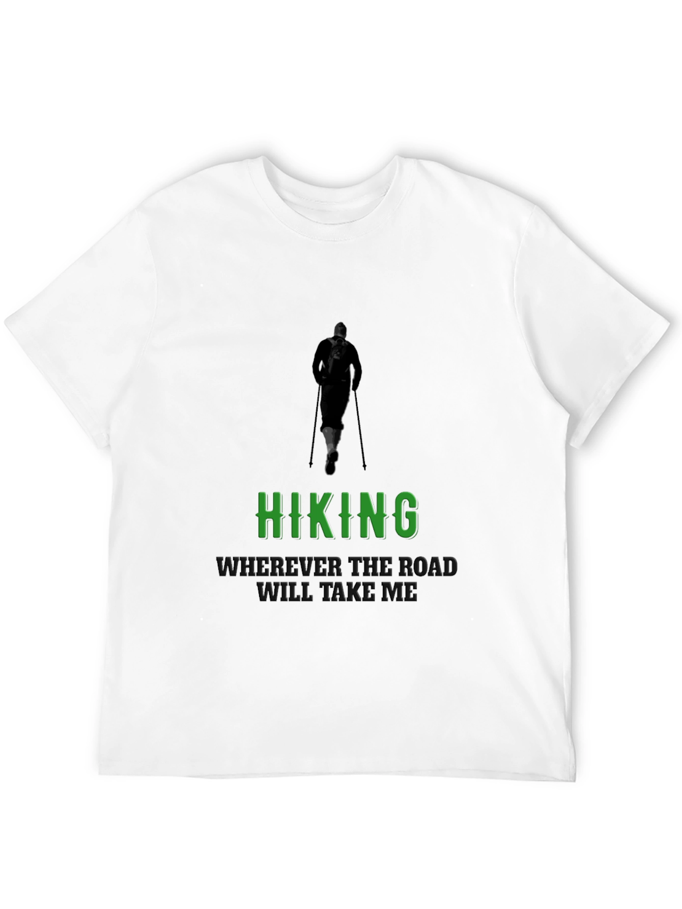 Hiking Adventure Black T-Shirt