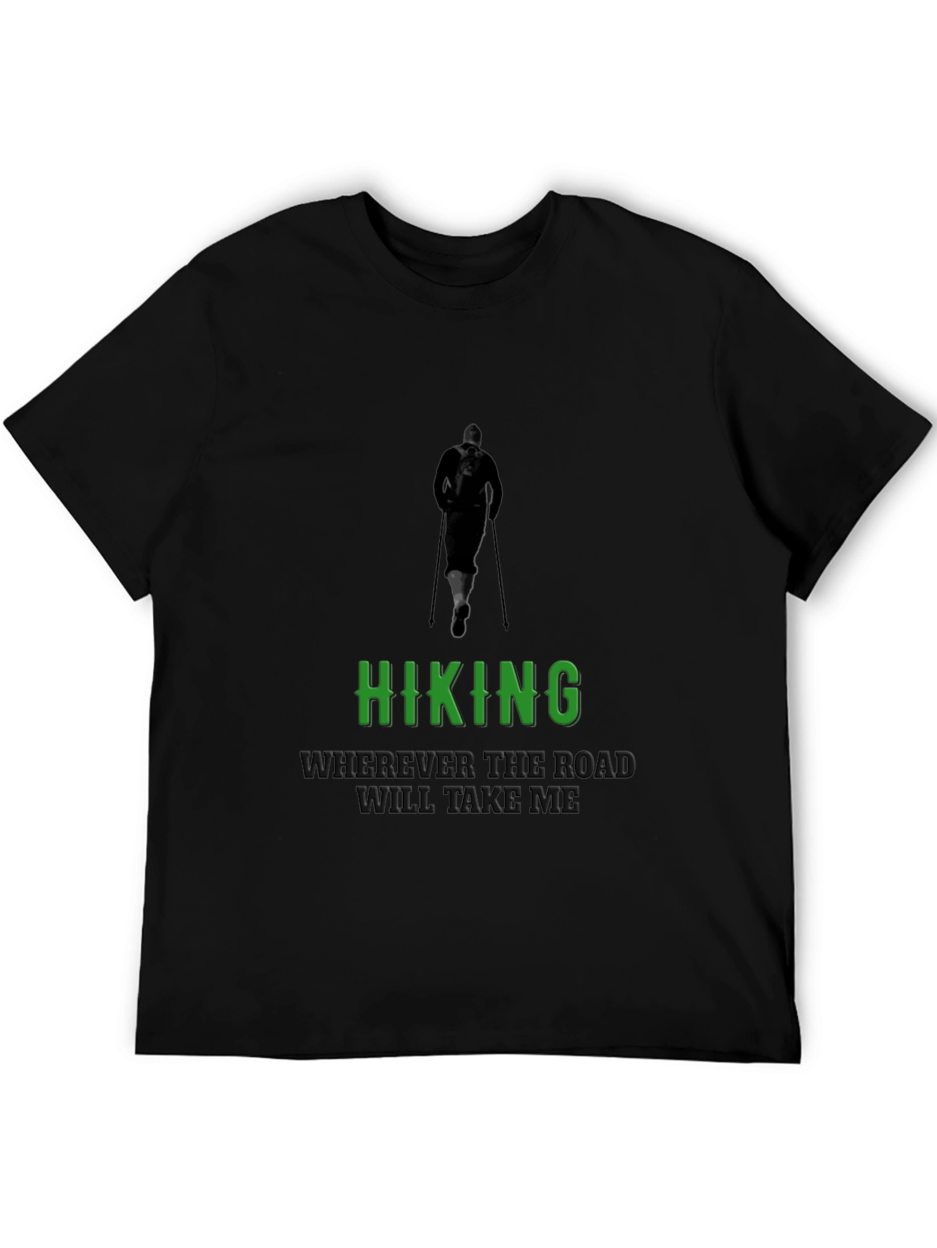 Hiking Adventure Black T-Shirt