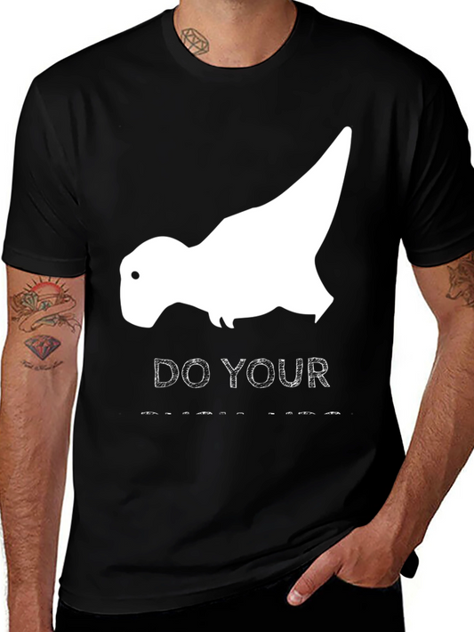 Dino T-Rex Graphic T-Shirt - Do Your Squats