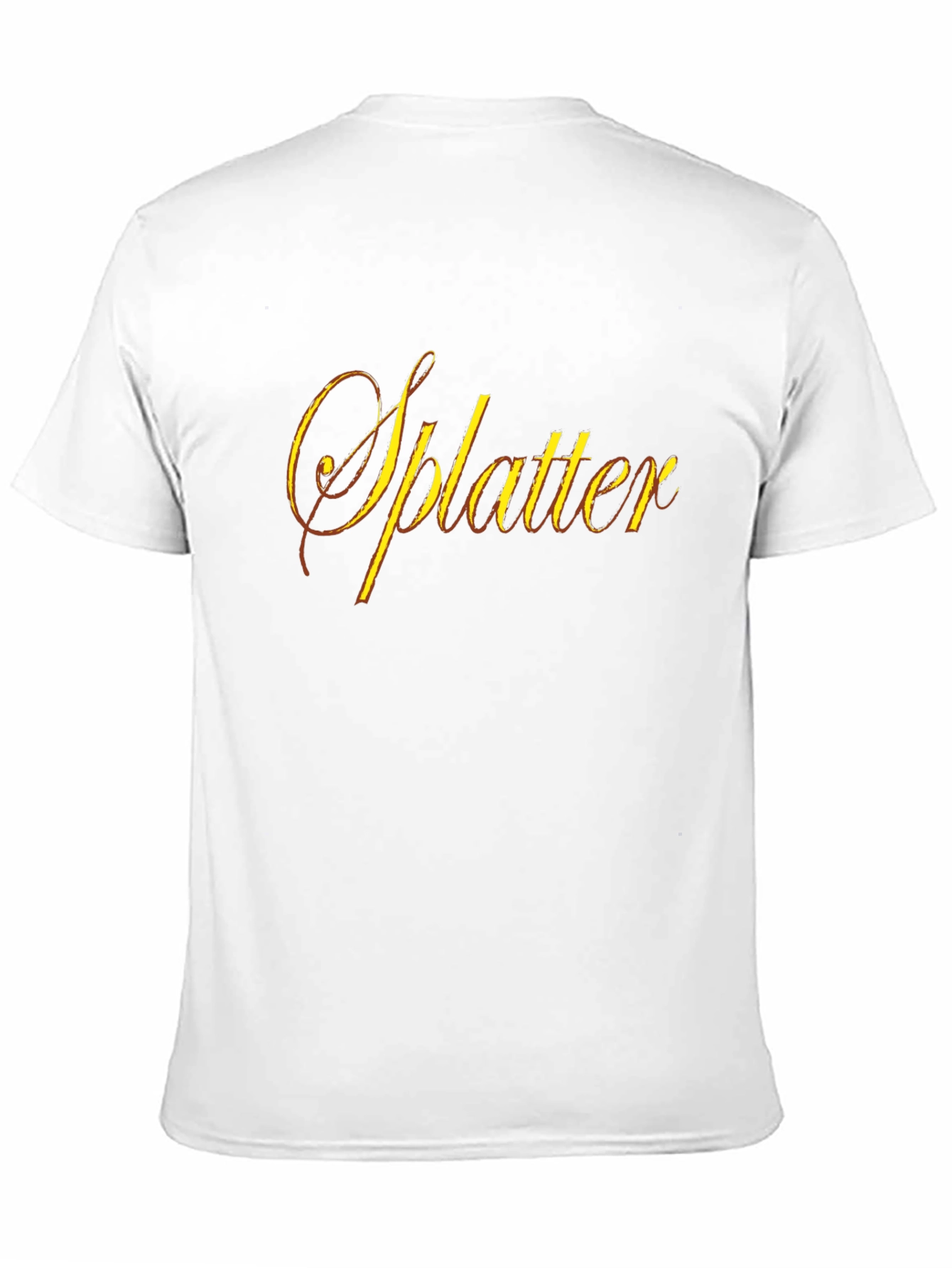 Splatter Graphic Tee - Unique Design Comfortable Fit