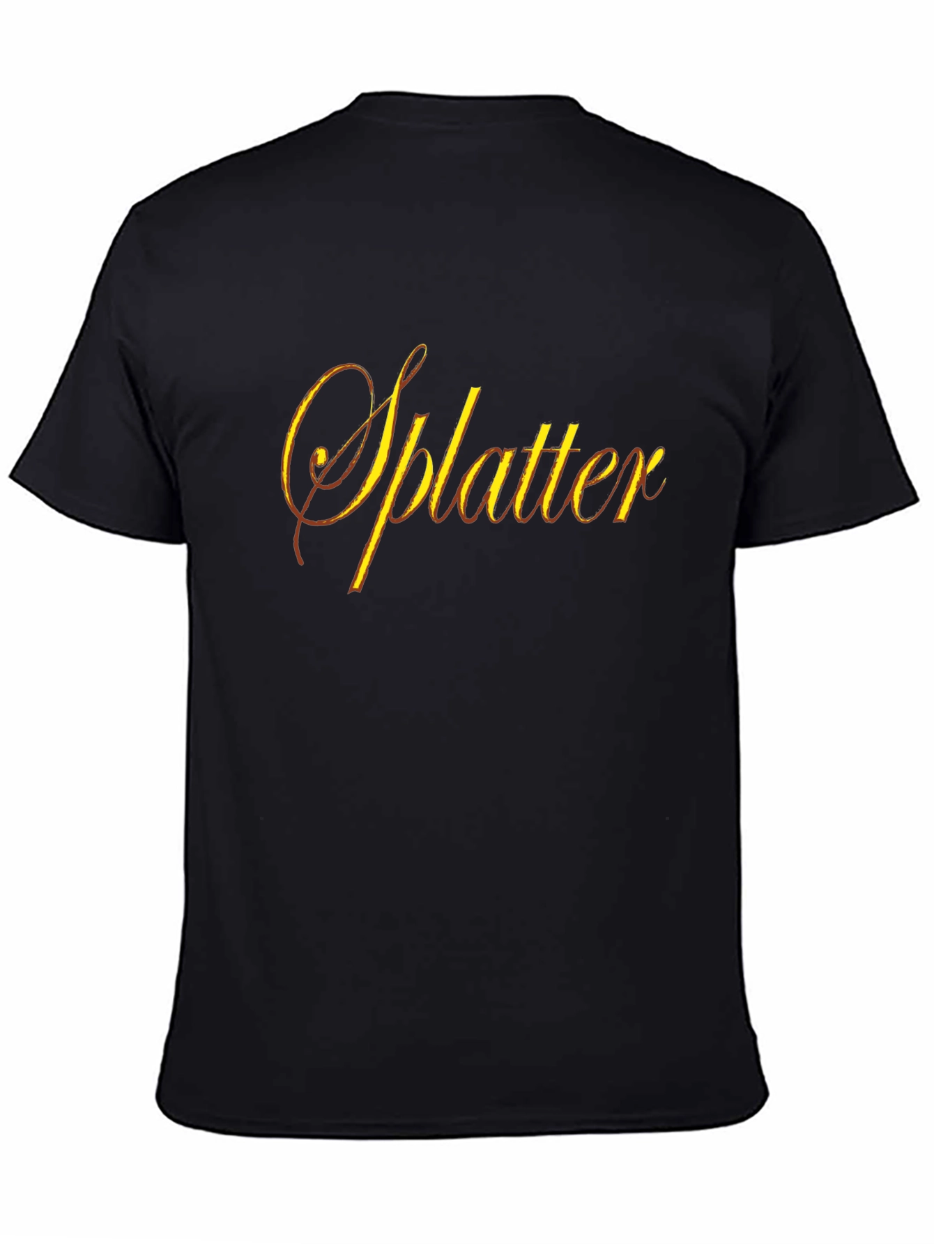 Splatter Graphic Tee - Unique Design Comfortable Fit