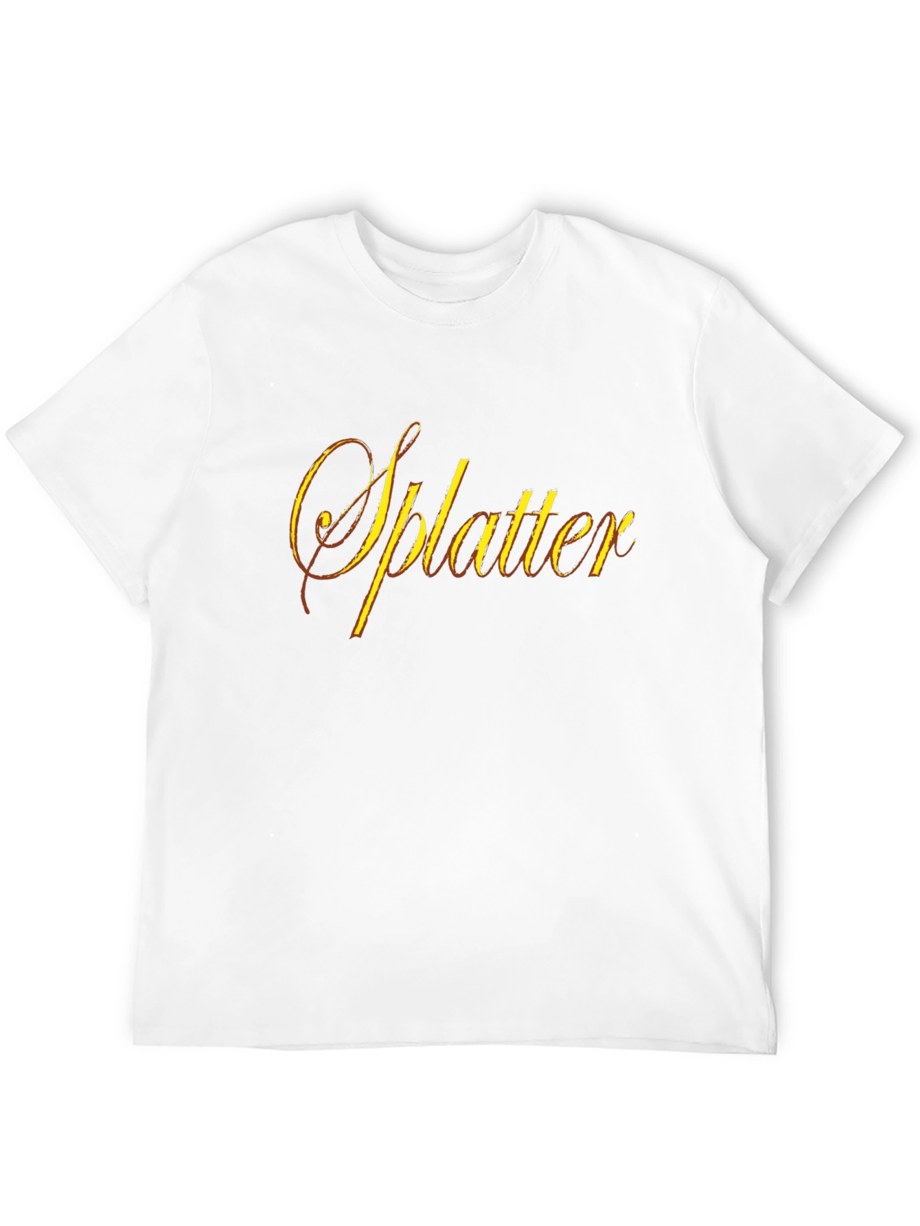 Splatter Graphic Tee - Unique Design Comfortable Fit