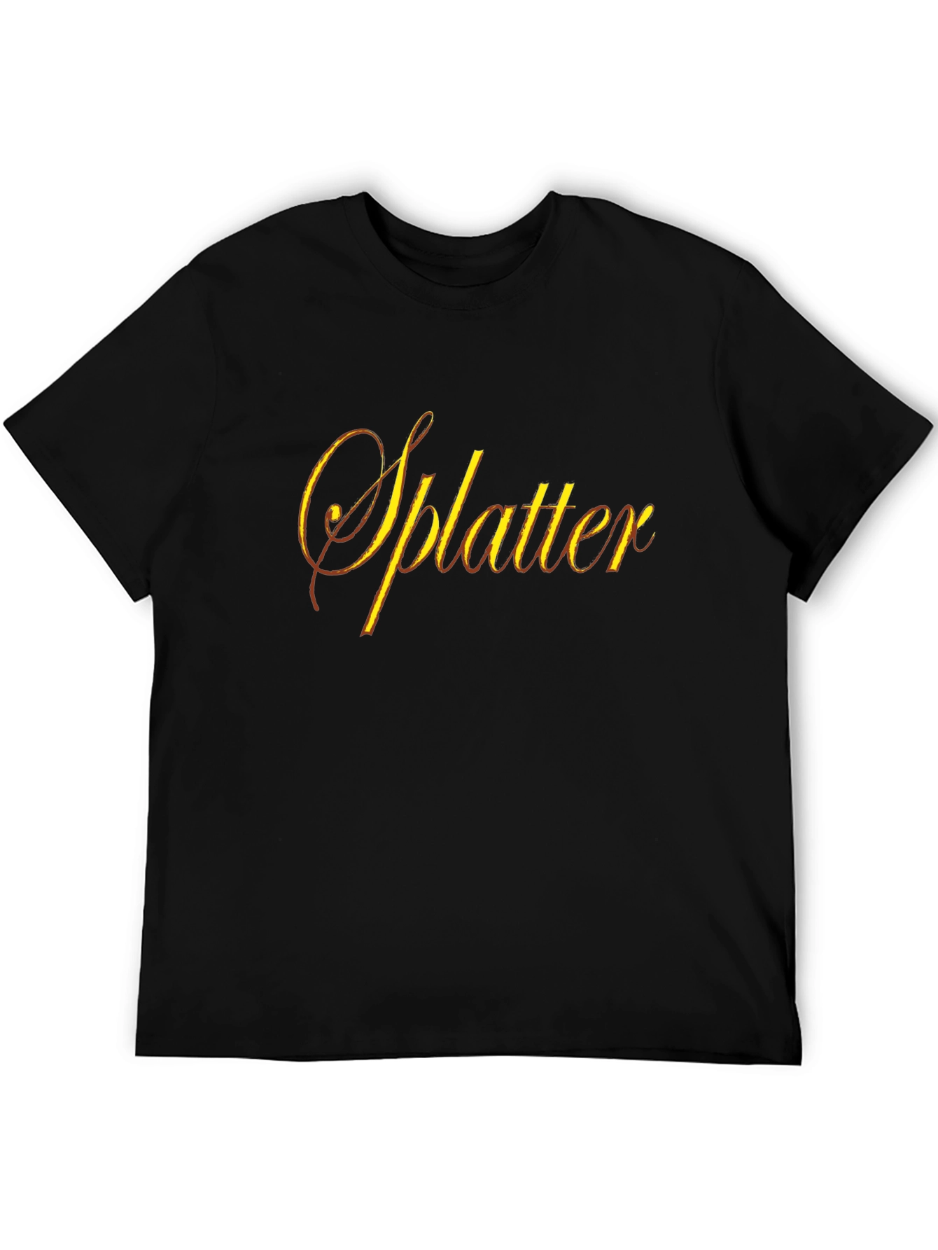 Splatter Graphic Tee - Unique Design Comfortable Fit