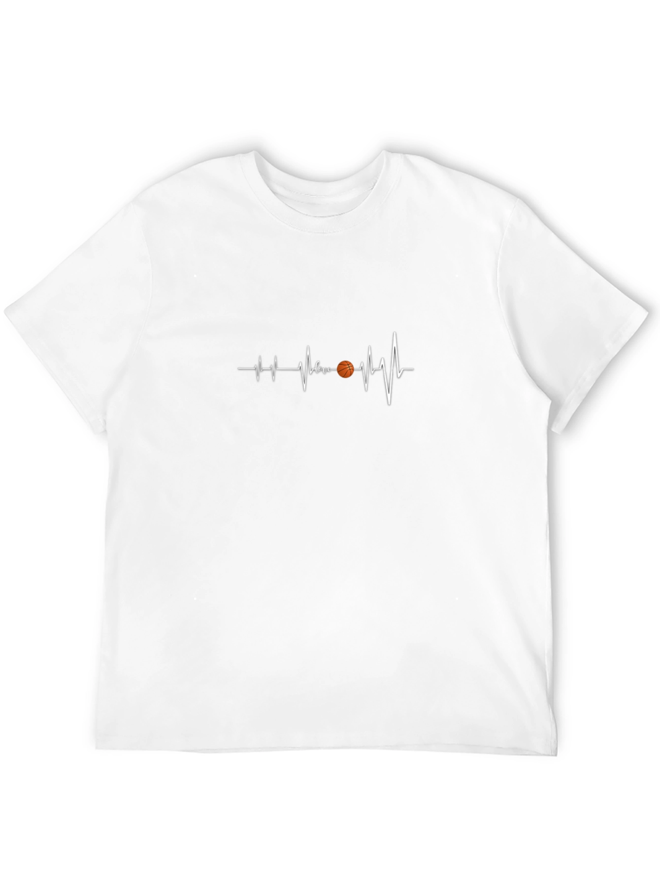 Basketball Heartbeat T-Shirt - Love of the Game