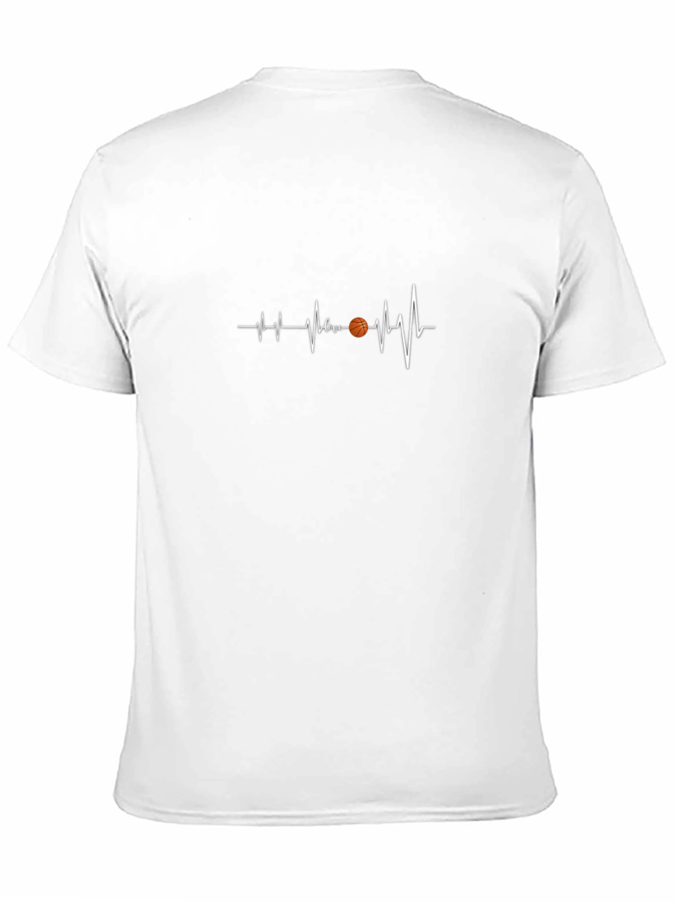 Basketball Heartbeat T-Shirt - Love of the Game
