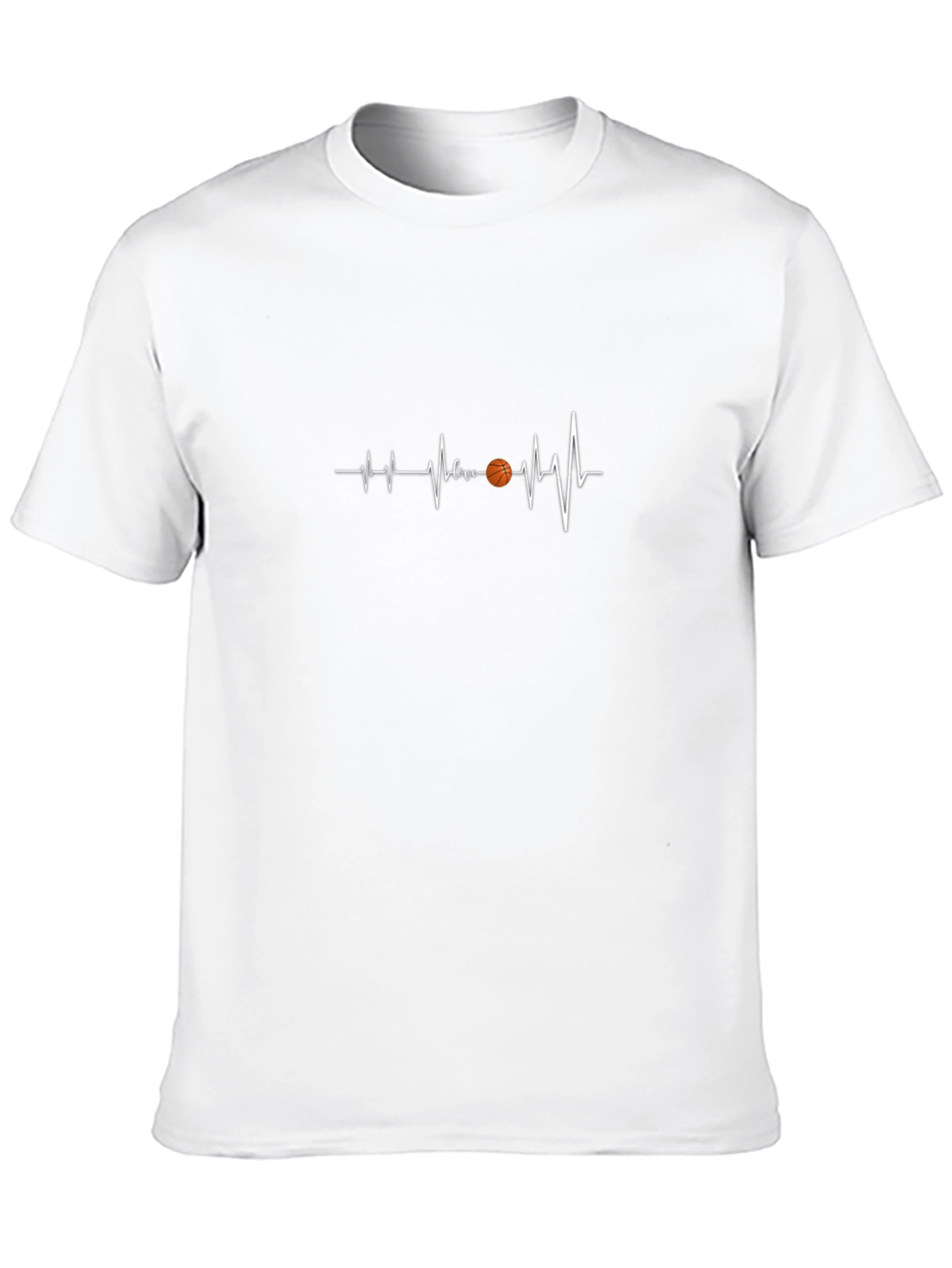 Basketball Heartbeat T-Shirt - Love of the Game