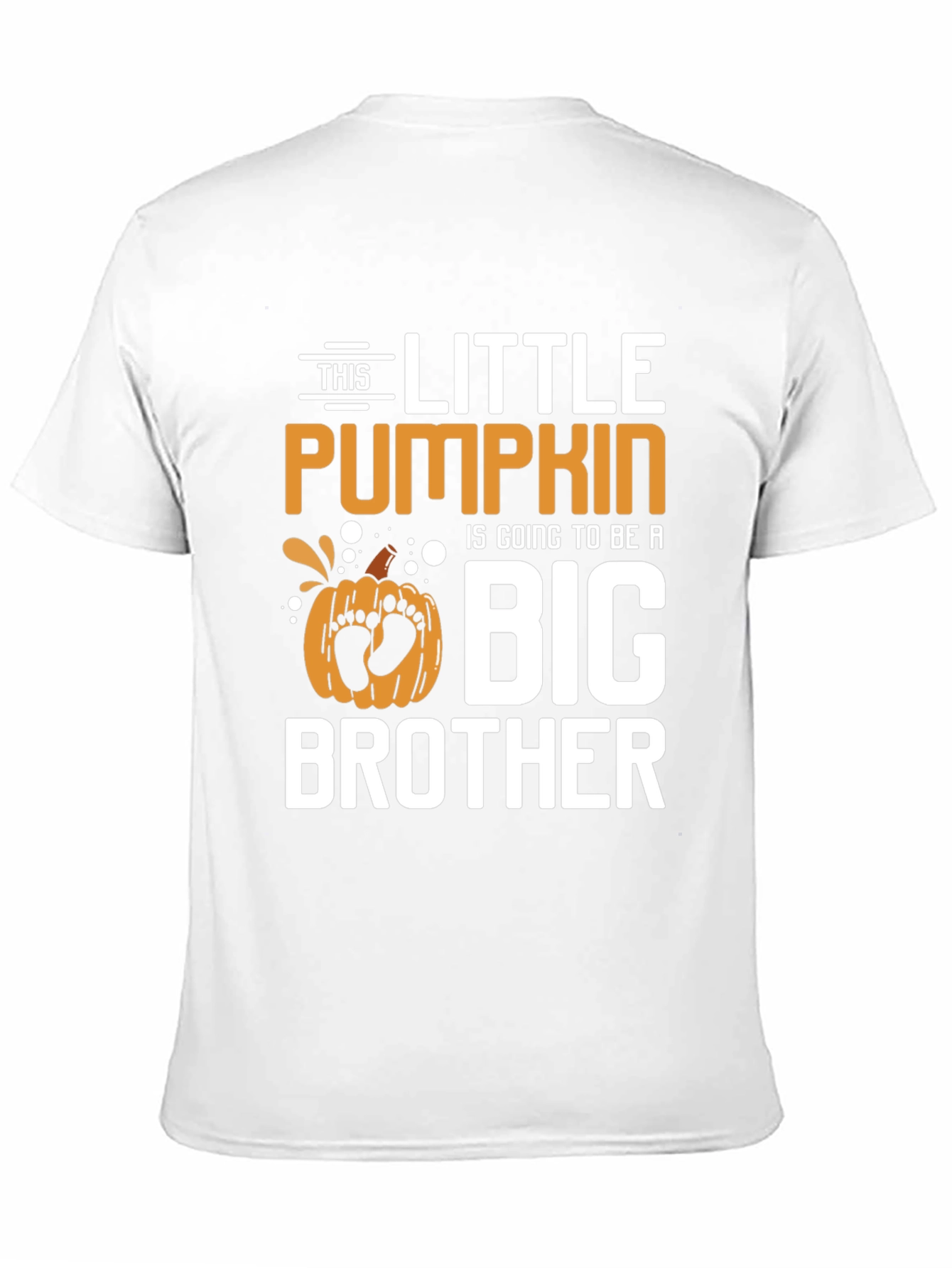 Little Pumpkin Big Brother T-Shirt
