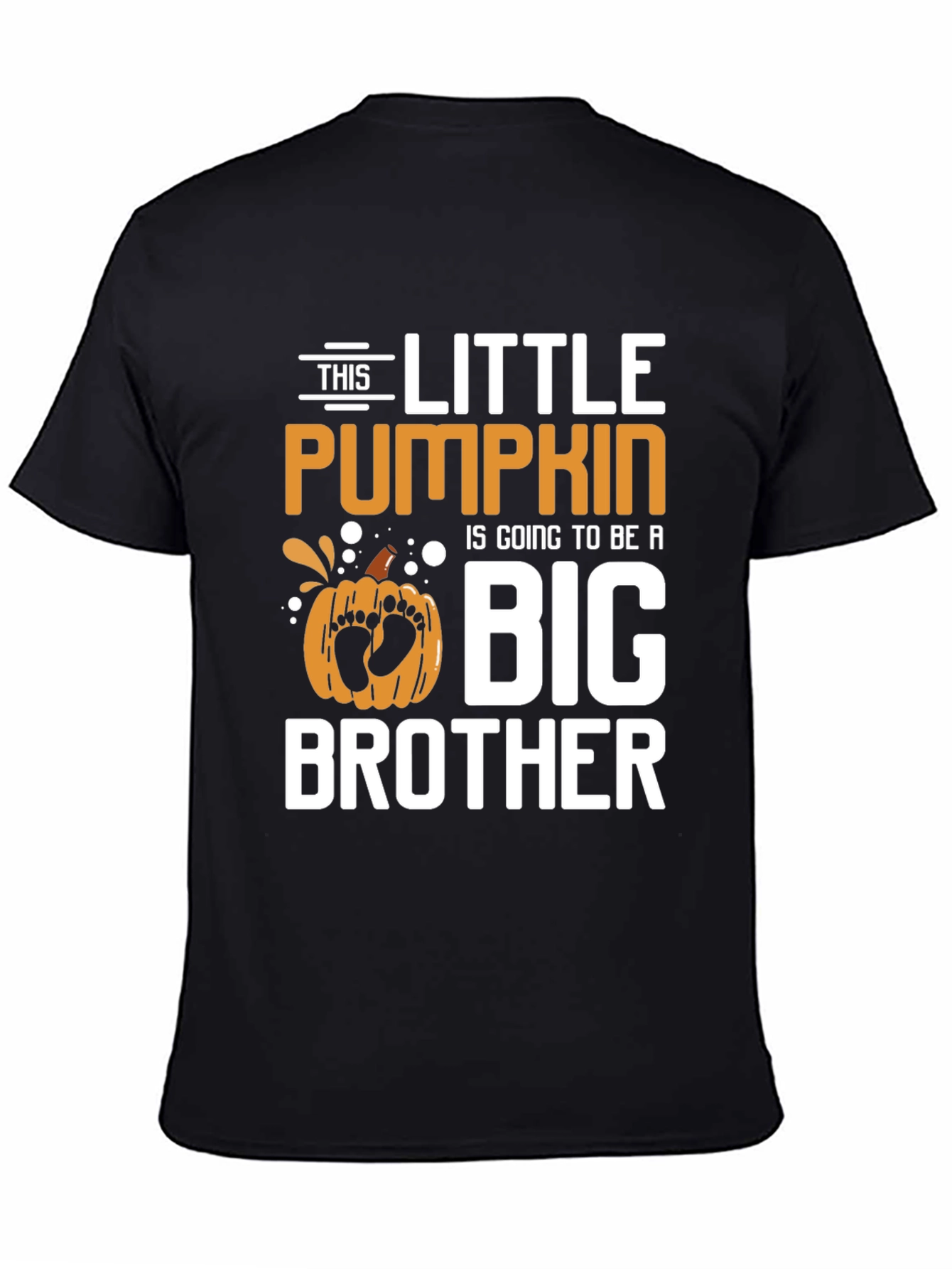 Little Pumpkin Big Brother T-Shirt