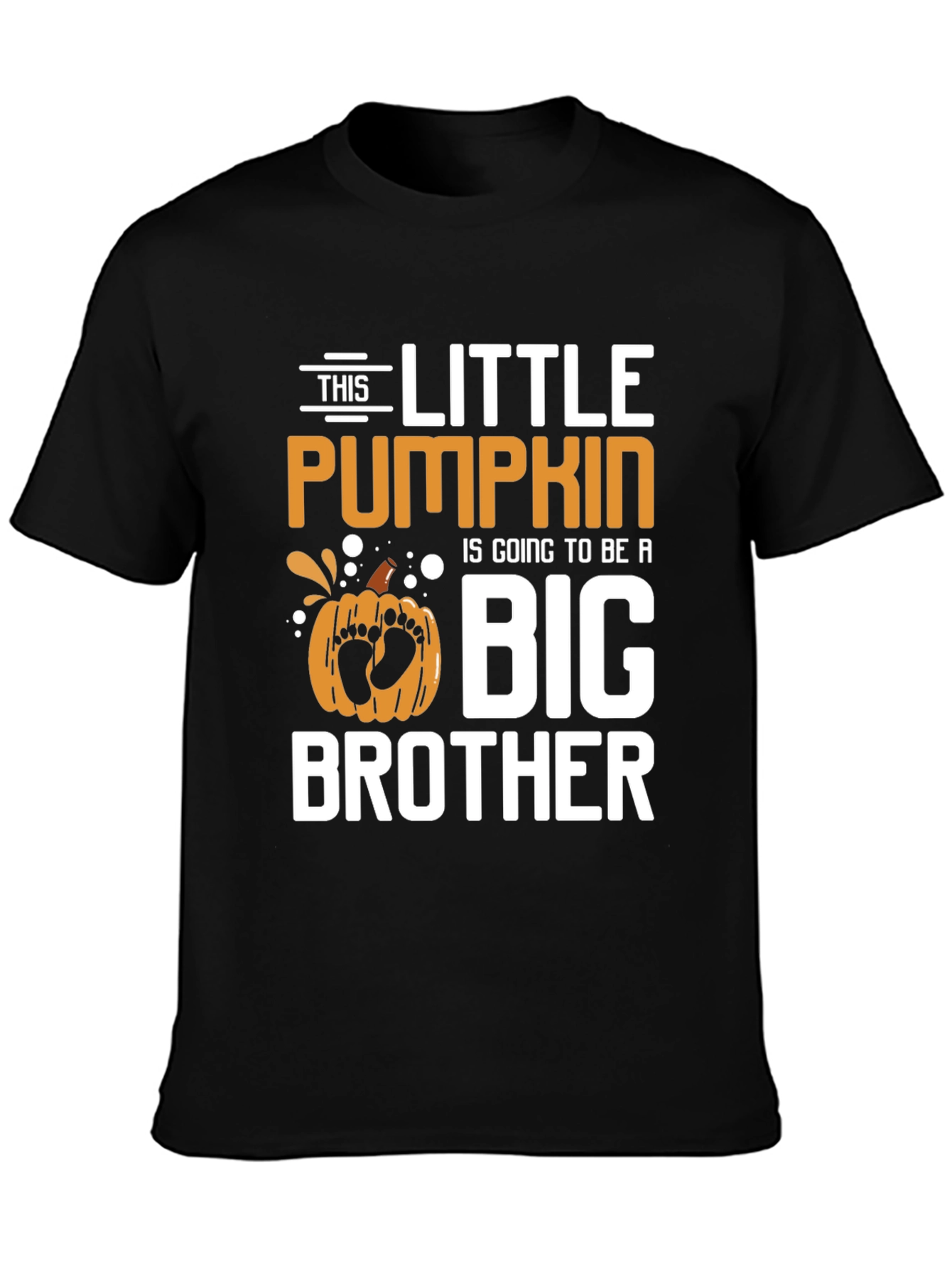 Little Pumpkin Big Brother T-Shirt