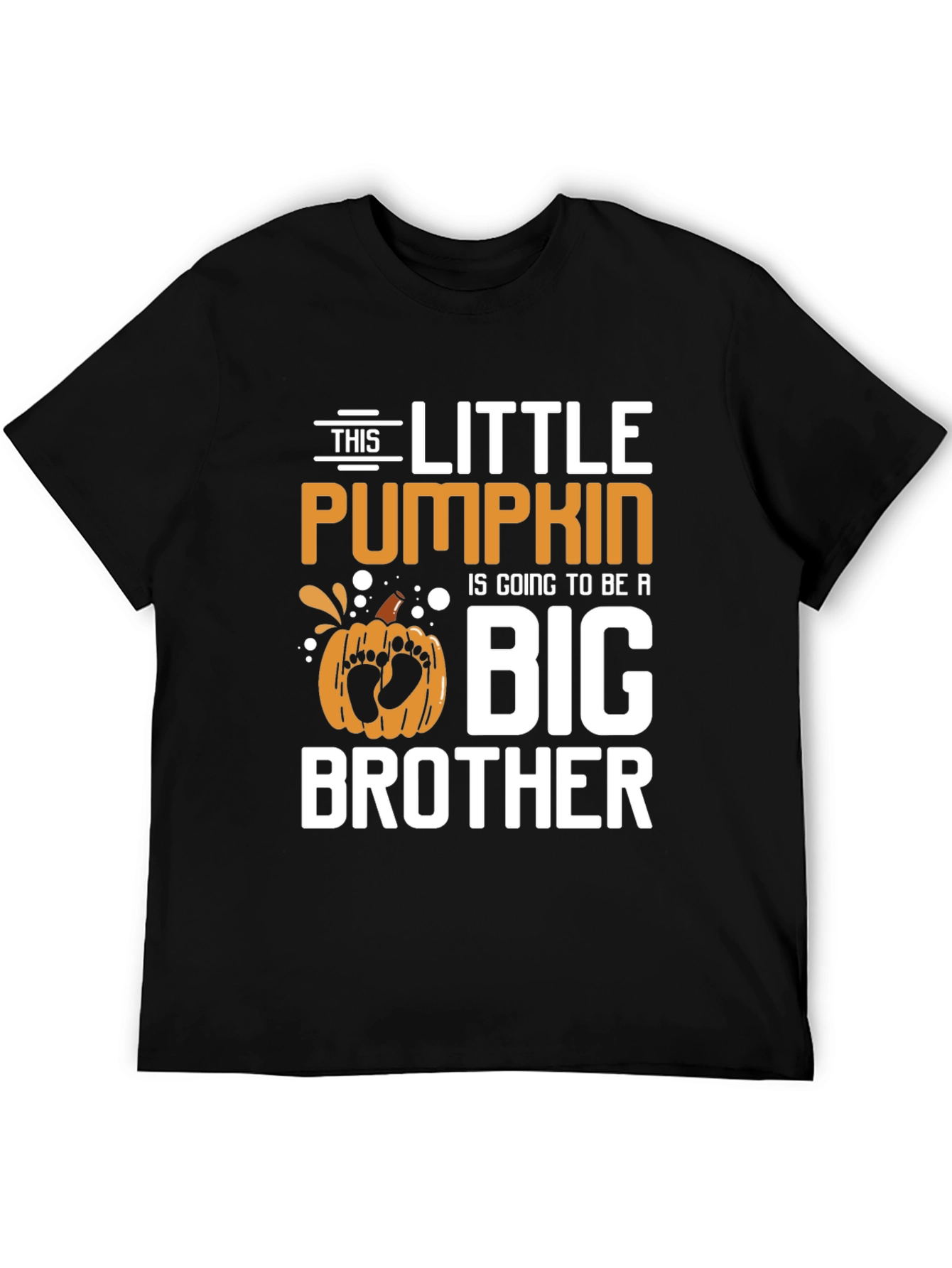 Little Pumpkin Big Brother T-Shirt