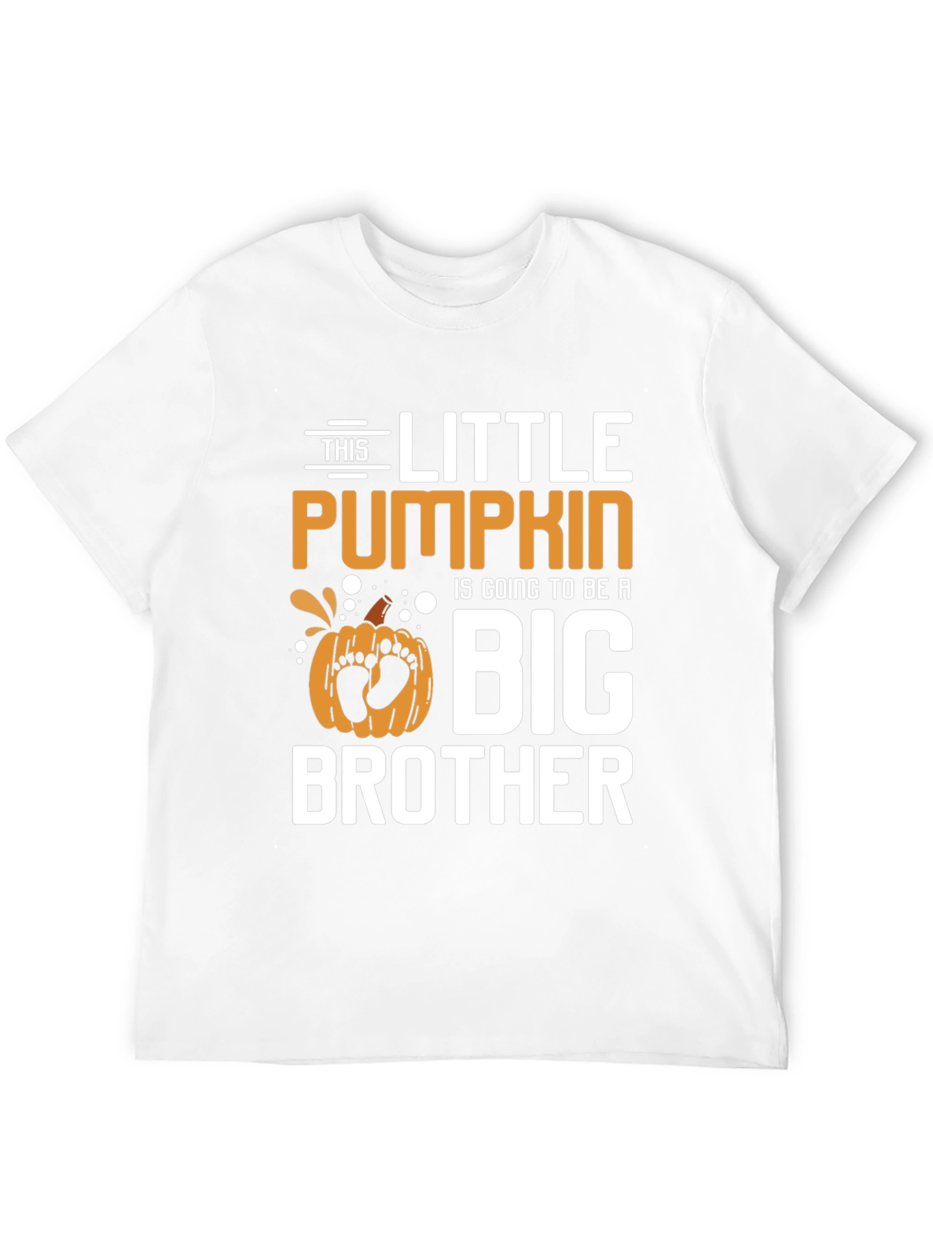 Little Pumpkin Big Brother T-Shirt