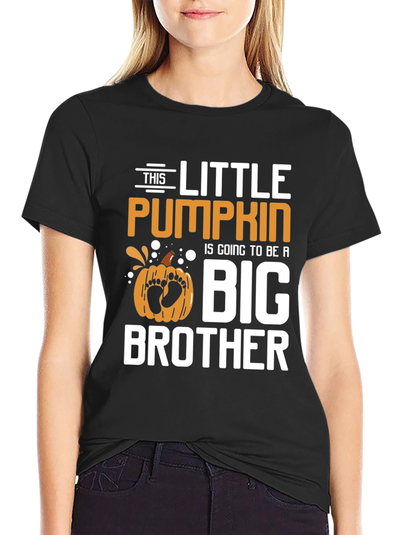 Little Pumpkin Big Brother T-Shirt