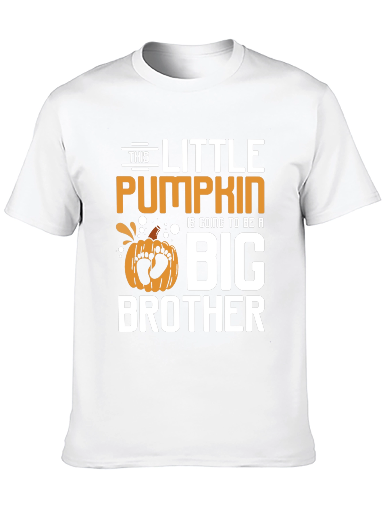 Little Pumpkin Big Brother T-Shirt