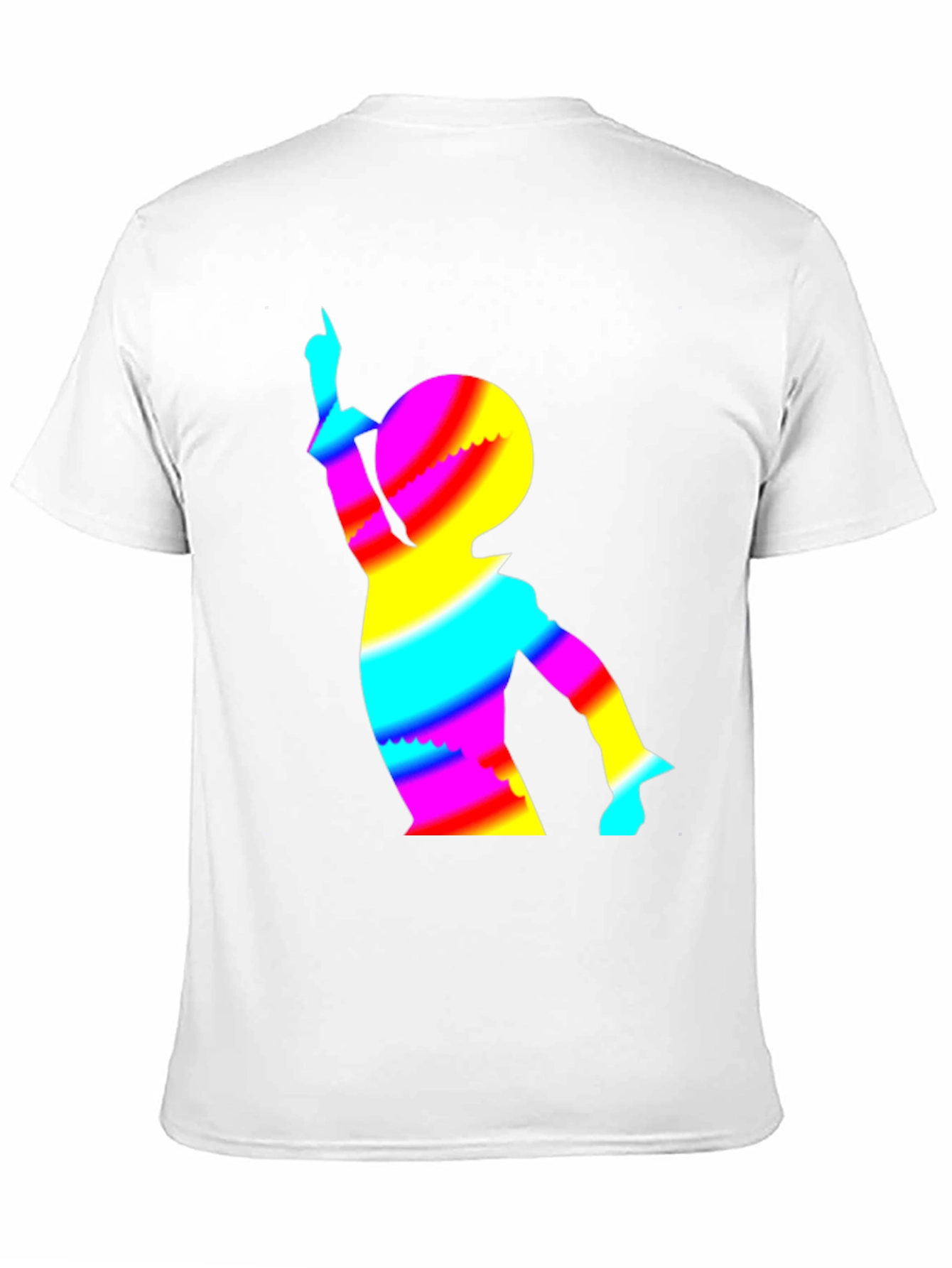 Retro Rainbow Dancer Graphic Tee