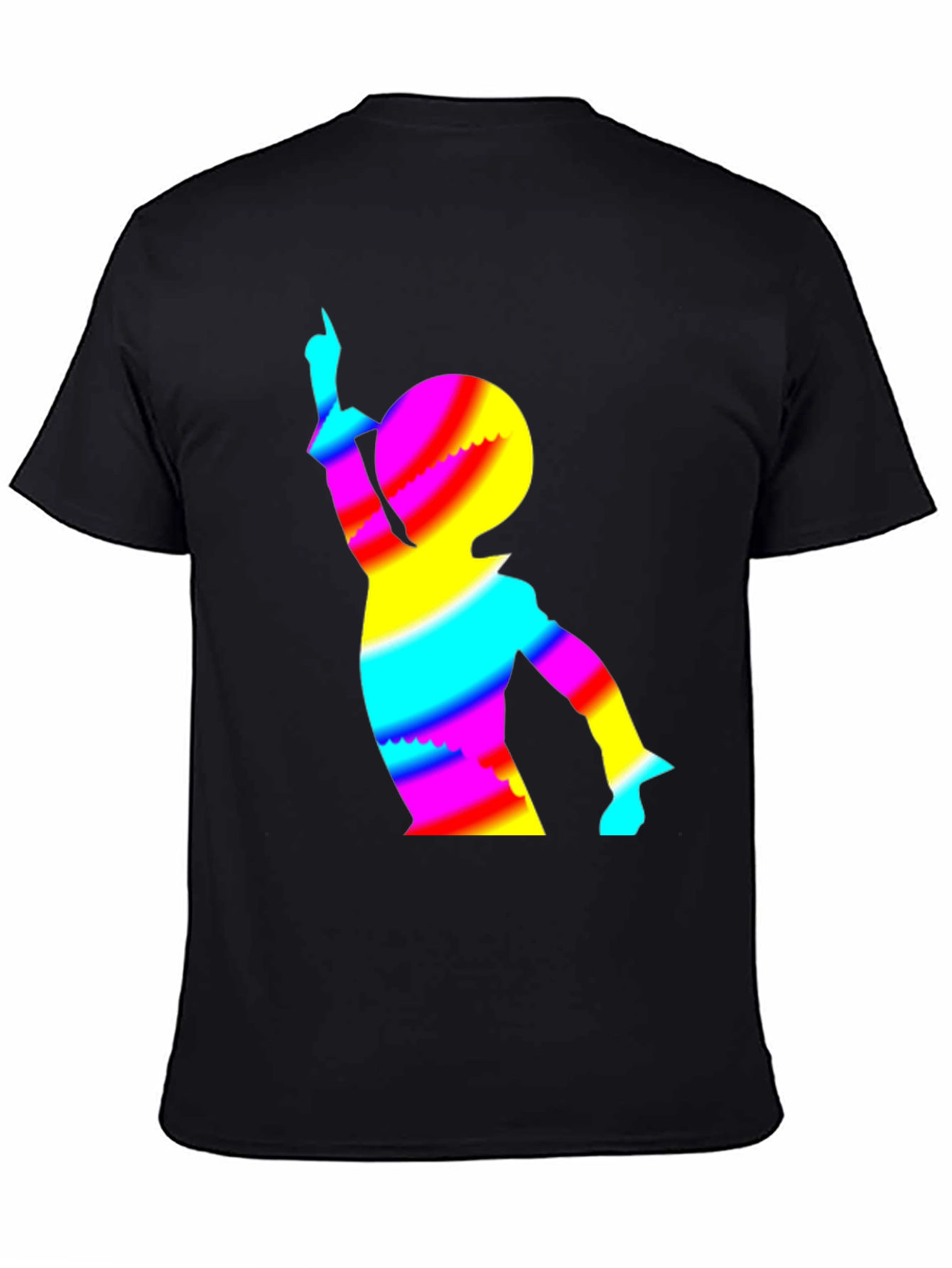 Retro Rainbow Dancer Graphic Tee