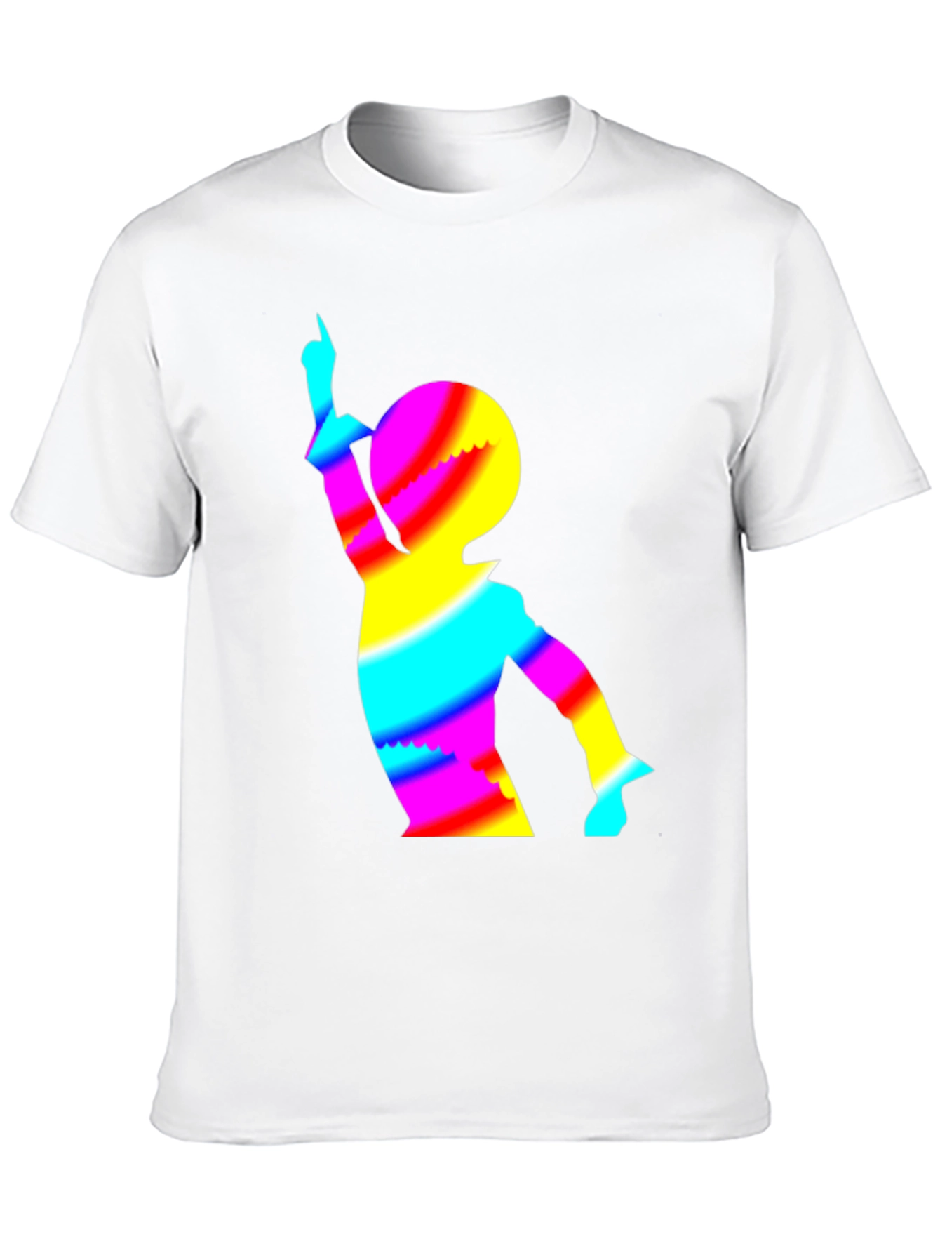 Retro Rainbow Dancer Graphic Tee