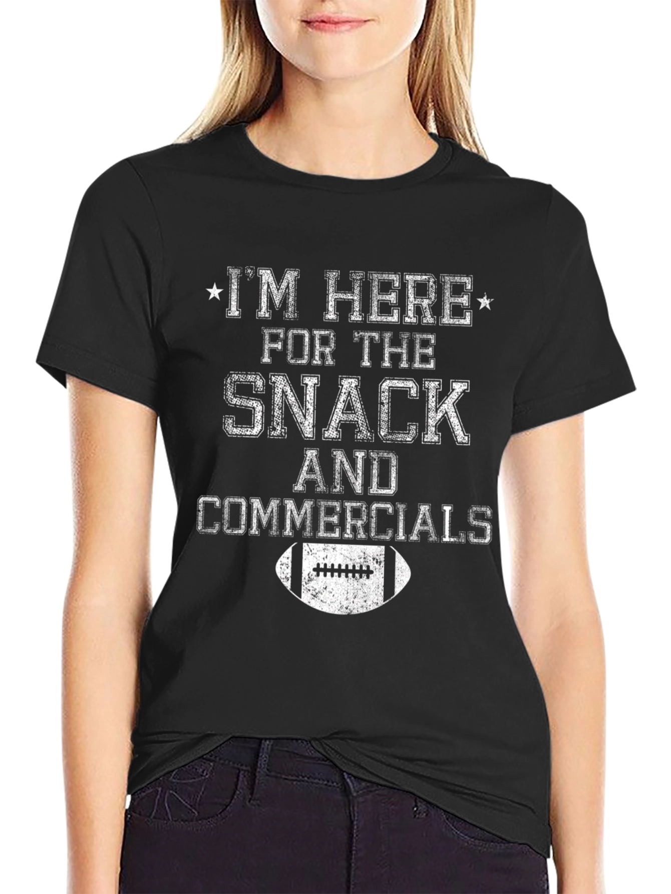 Snack & Commercials Football Game Day T-Shirt