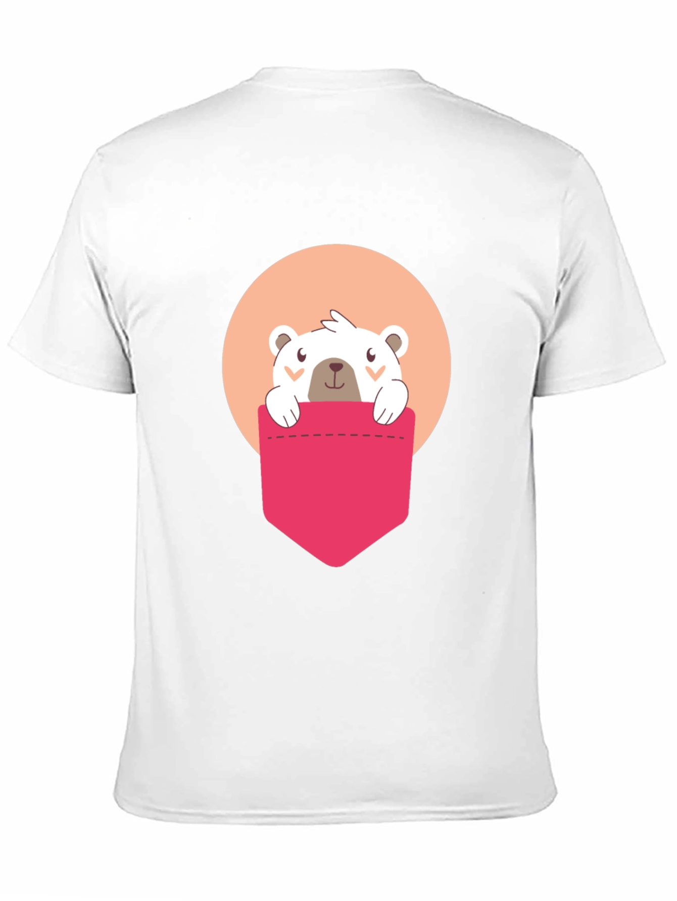 Cute Bear Pocket Graphic Tee