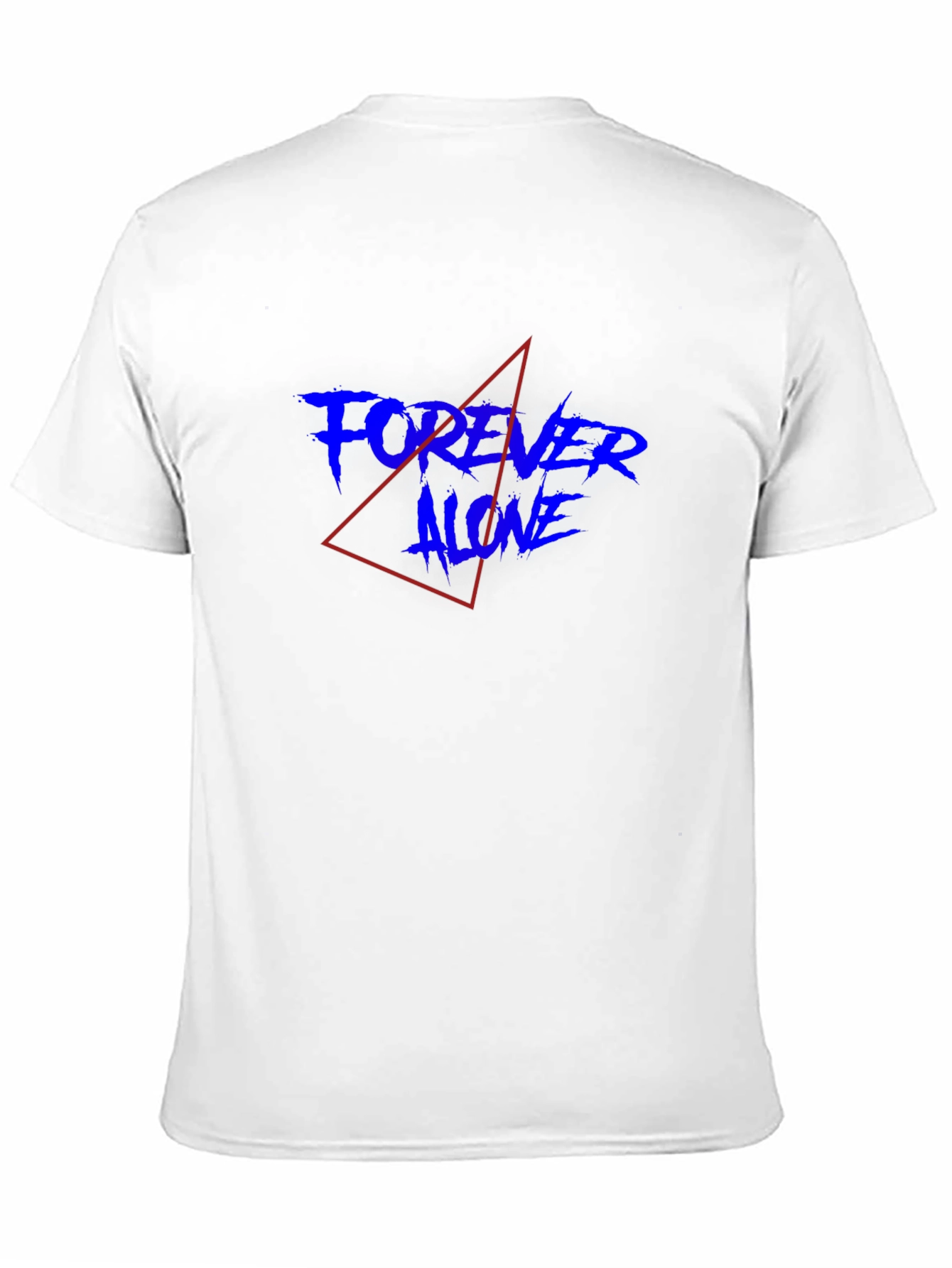 Forever Alone Graphic Tee - Mens Black T-Shirt