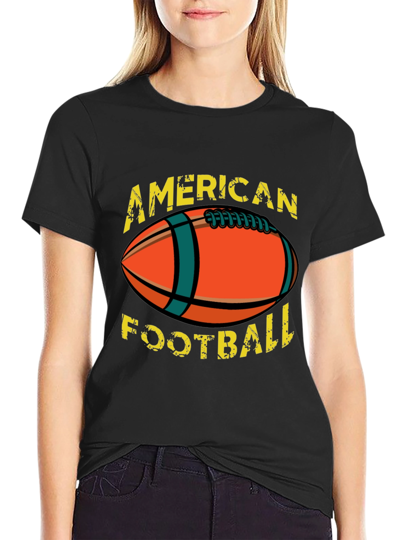American Football Graphic T-Shirt
