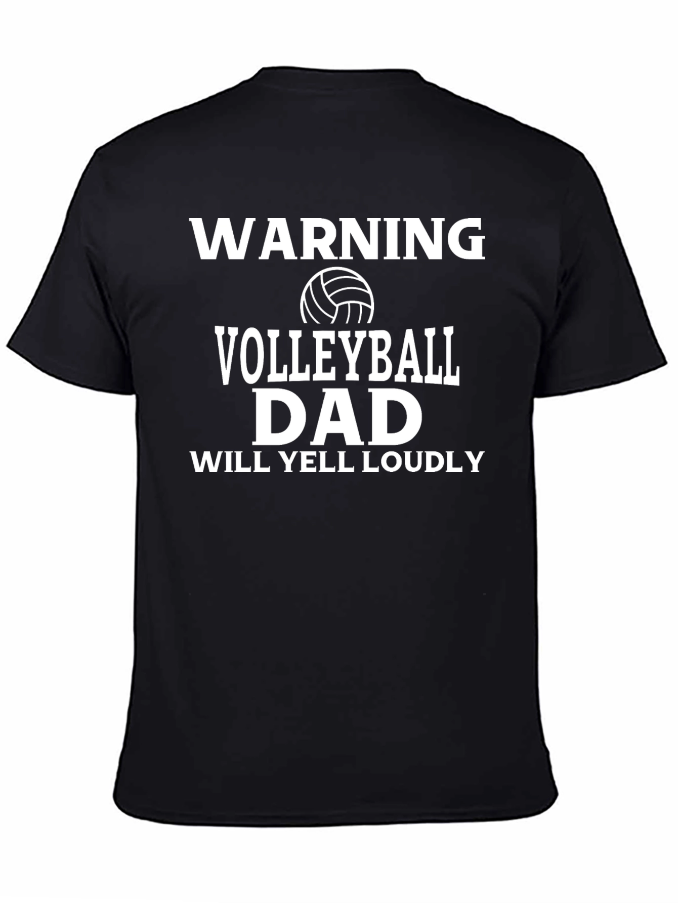 Warning Volleyball Dad T-Shirt
