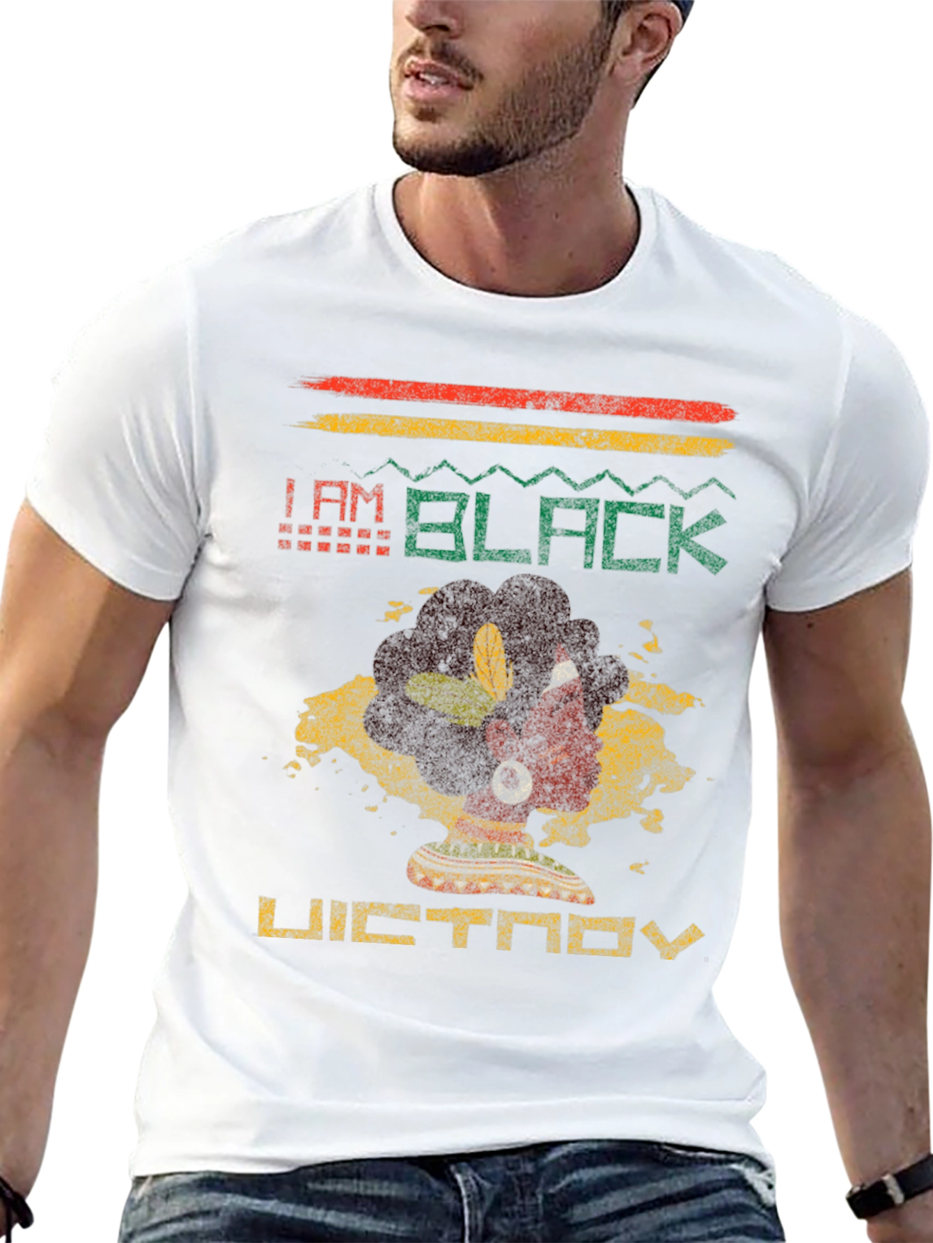 I Am Black Victory T-Shirt