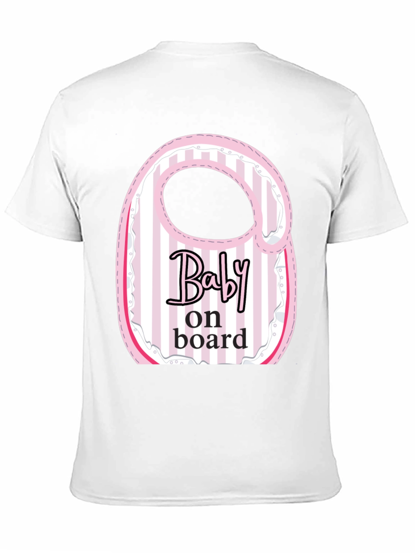 Baby On Board T-Shirt Bib Design