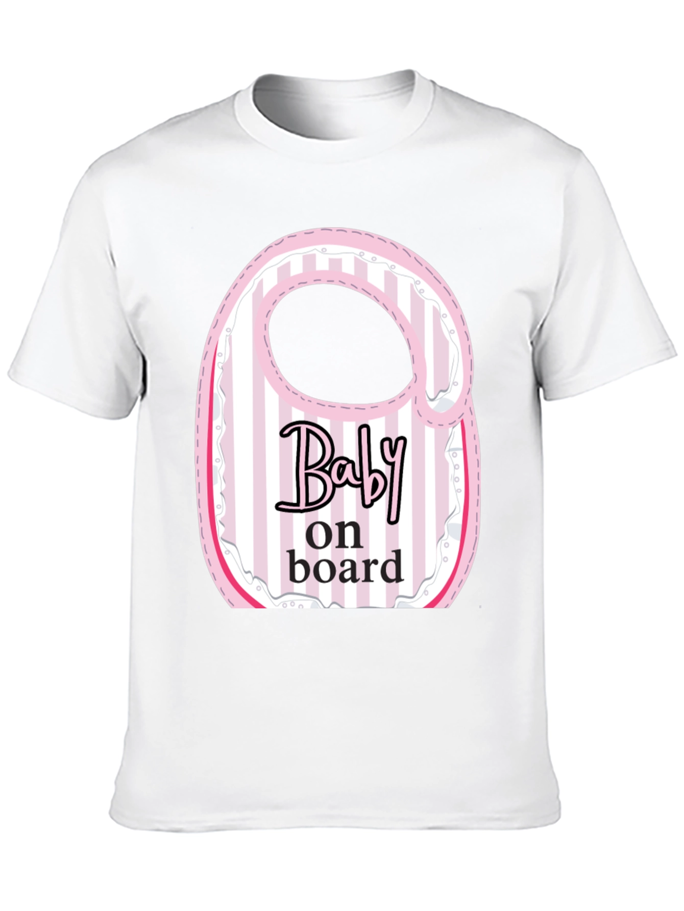 Baby On Board T-Shirt Bib Design