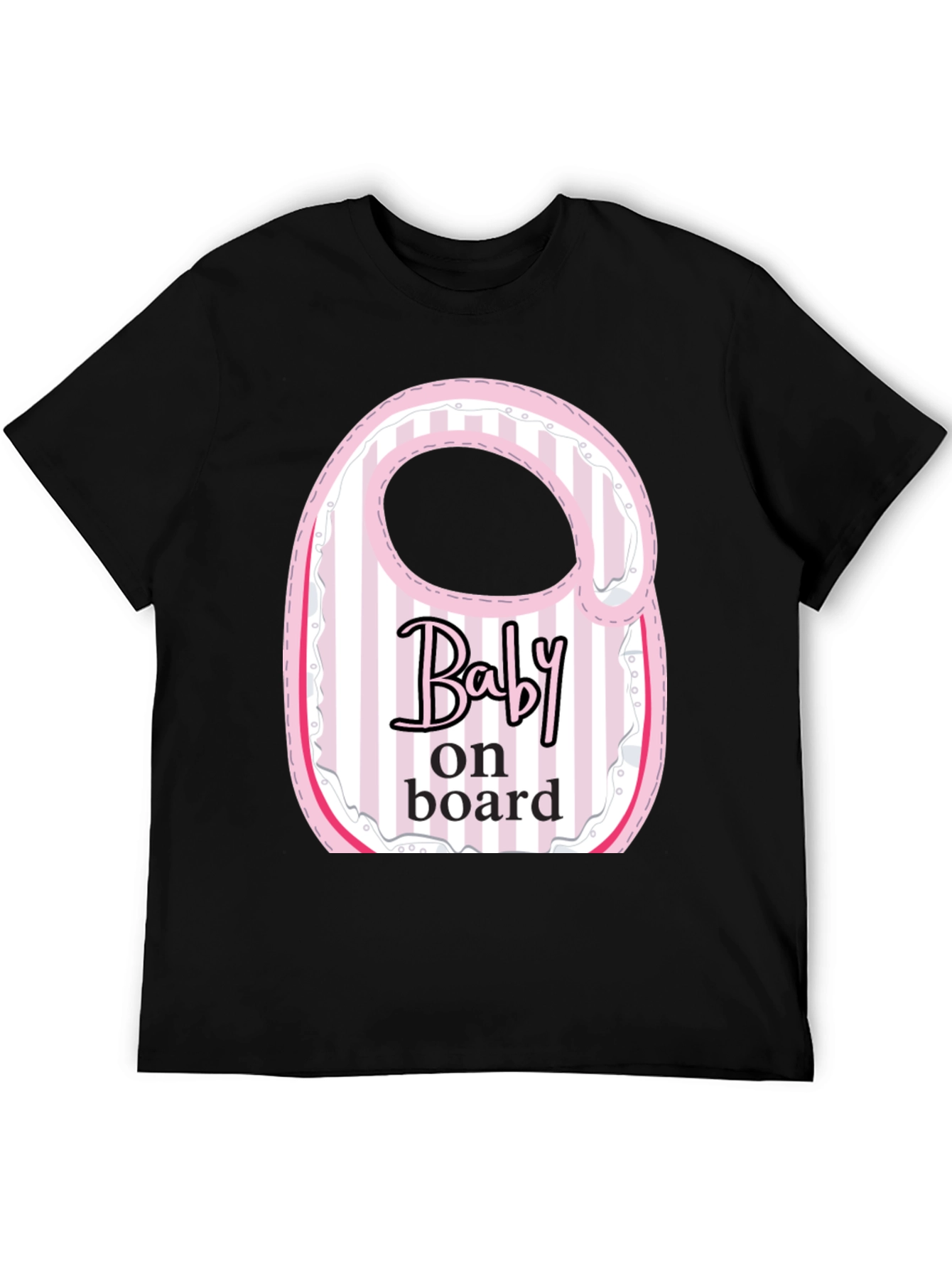 Baby On Board T-Shirt Bib Design