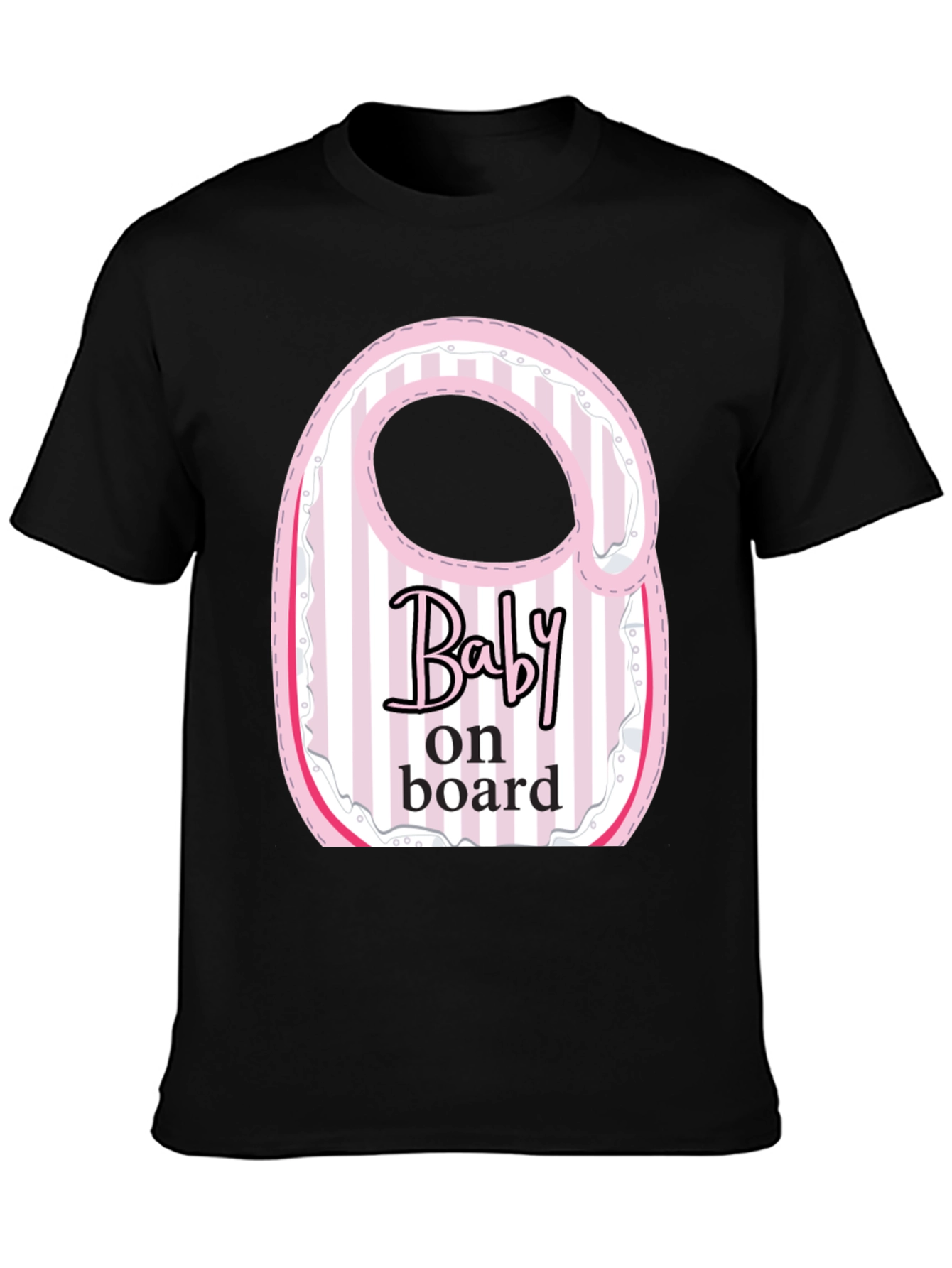 Baby On Board T-Shirt Bib Design