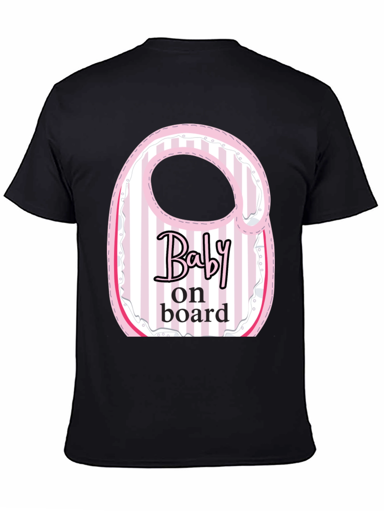 Baby On Board T-Shirt Bib Design