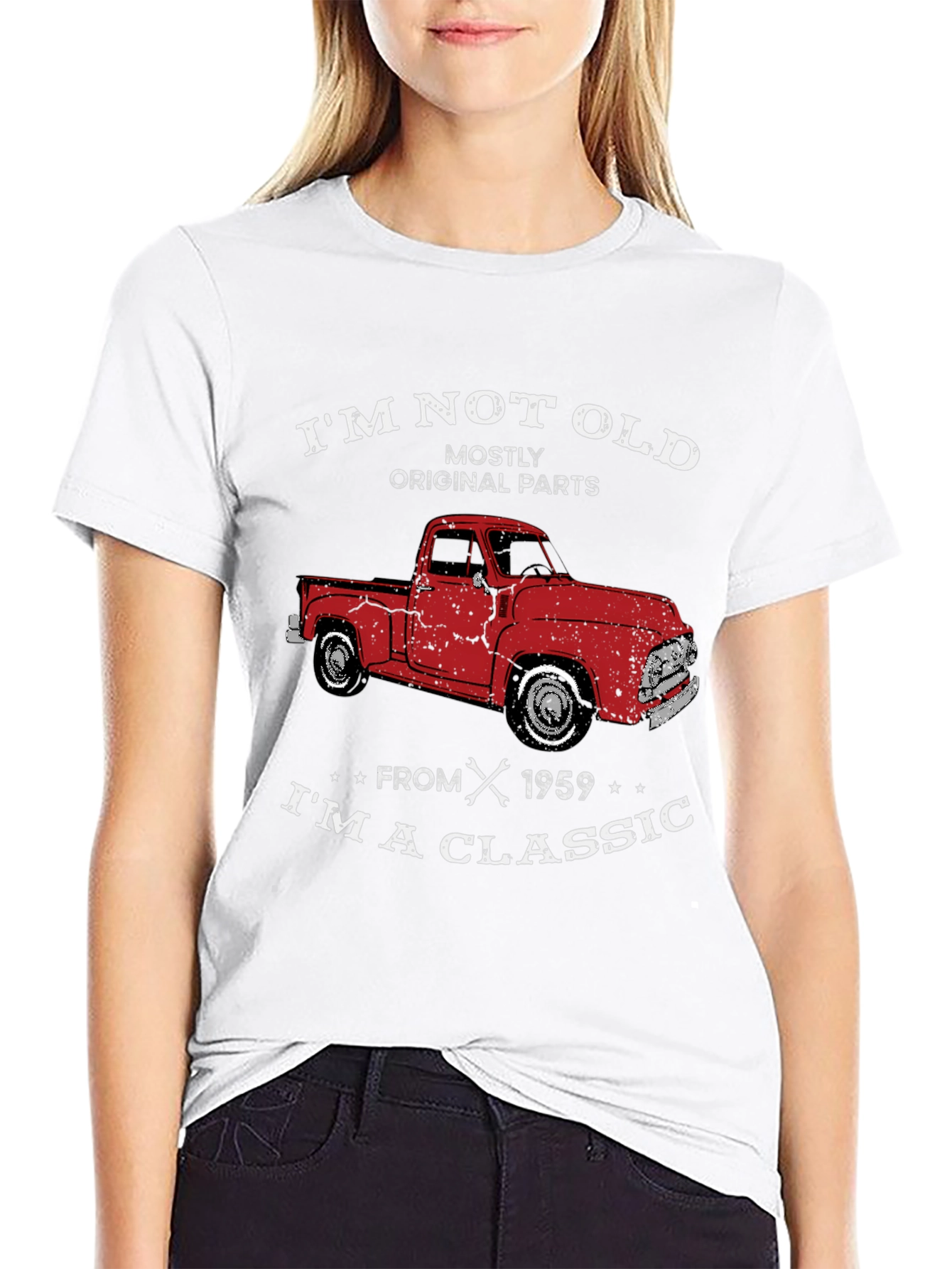 Im Not Old Classic Truck Graphic Tee