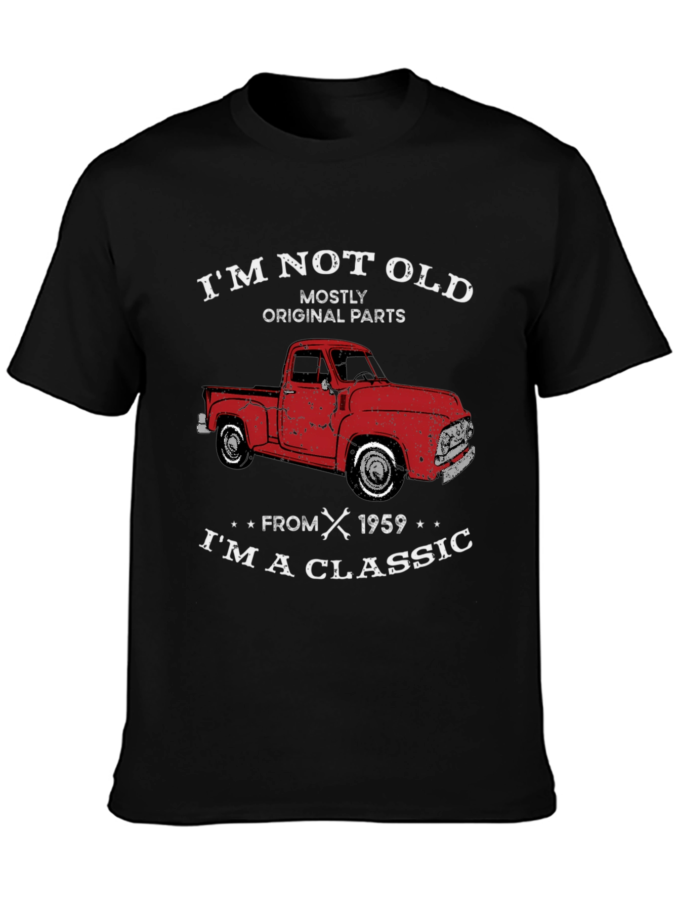 Im Not Old Classic Truck Graphic Tee