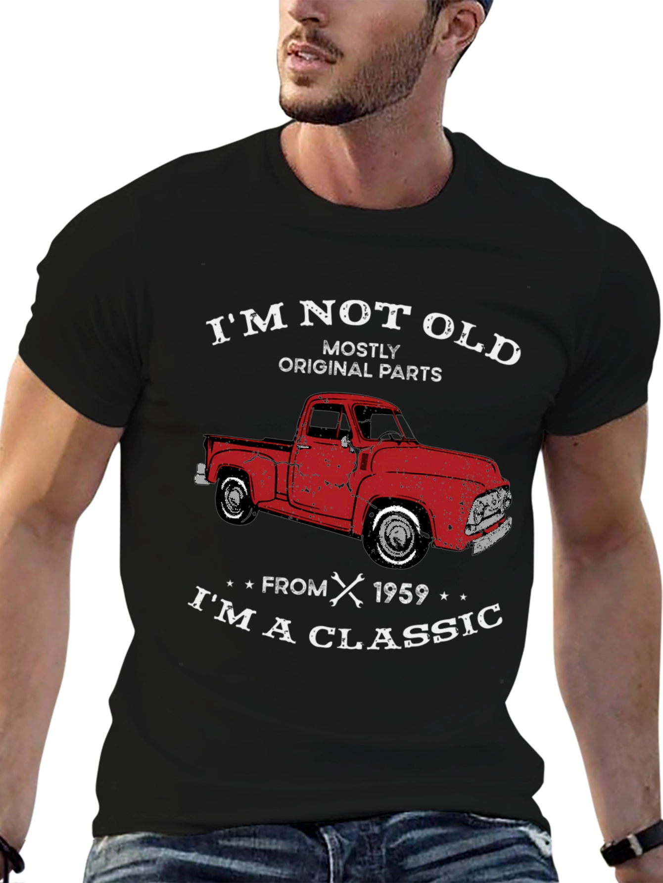 Im Not Old Classic Truck Graphic Tee