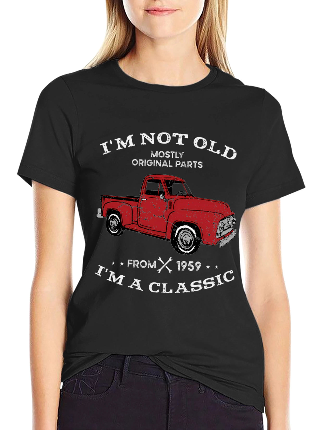 Im Not Old Classic Truck Graphic Tee