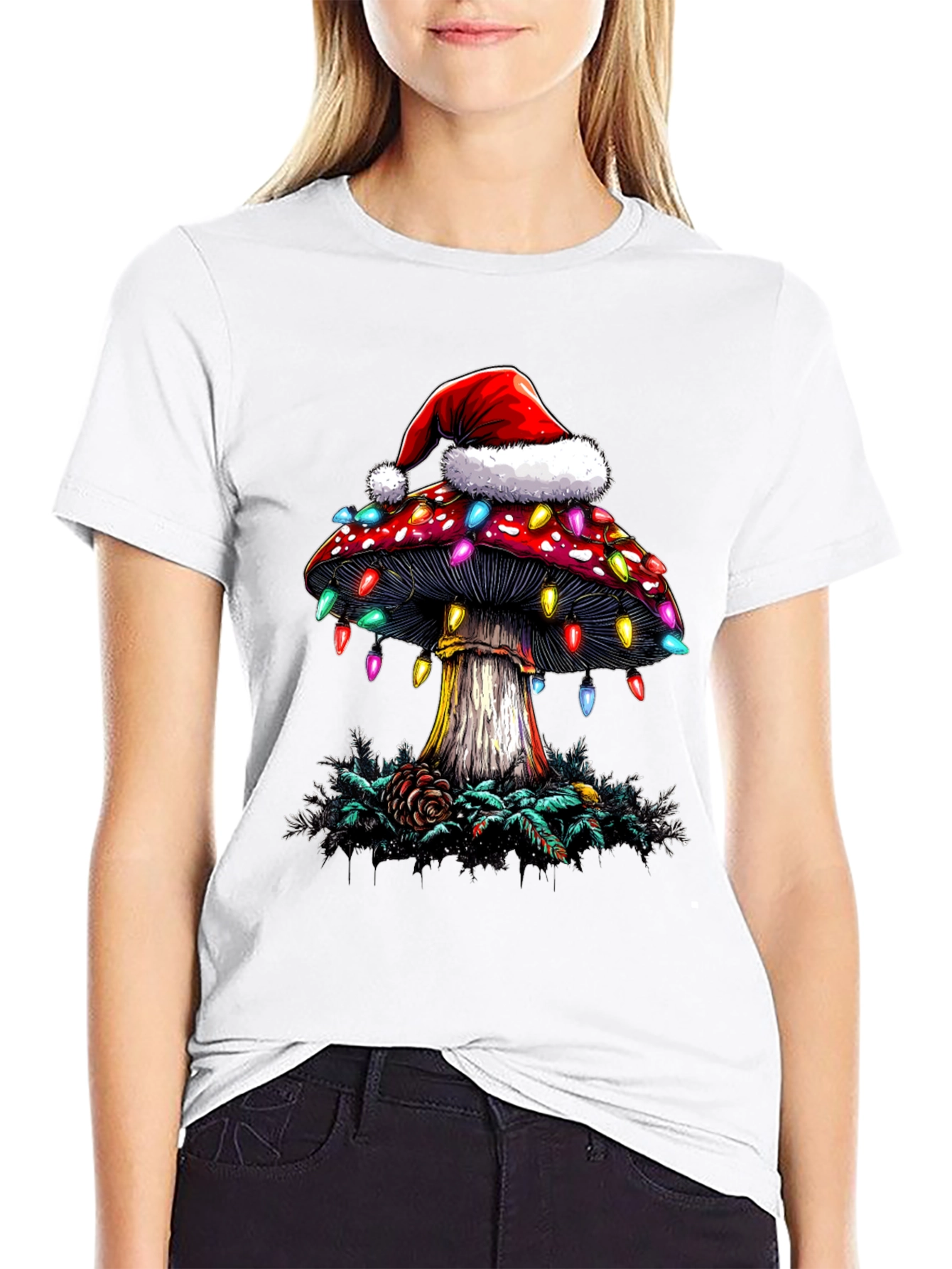 Christmas Mushroom T-Shirt