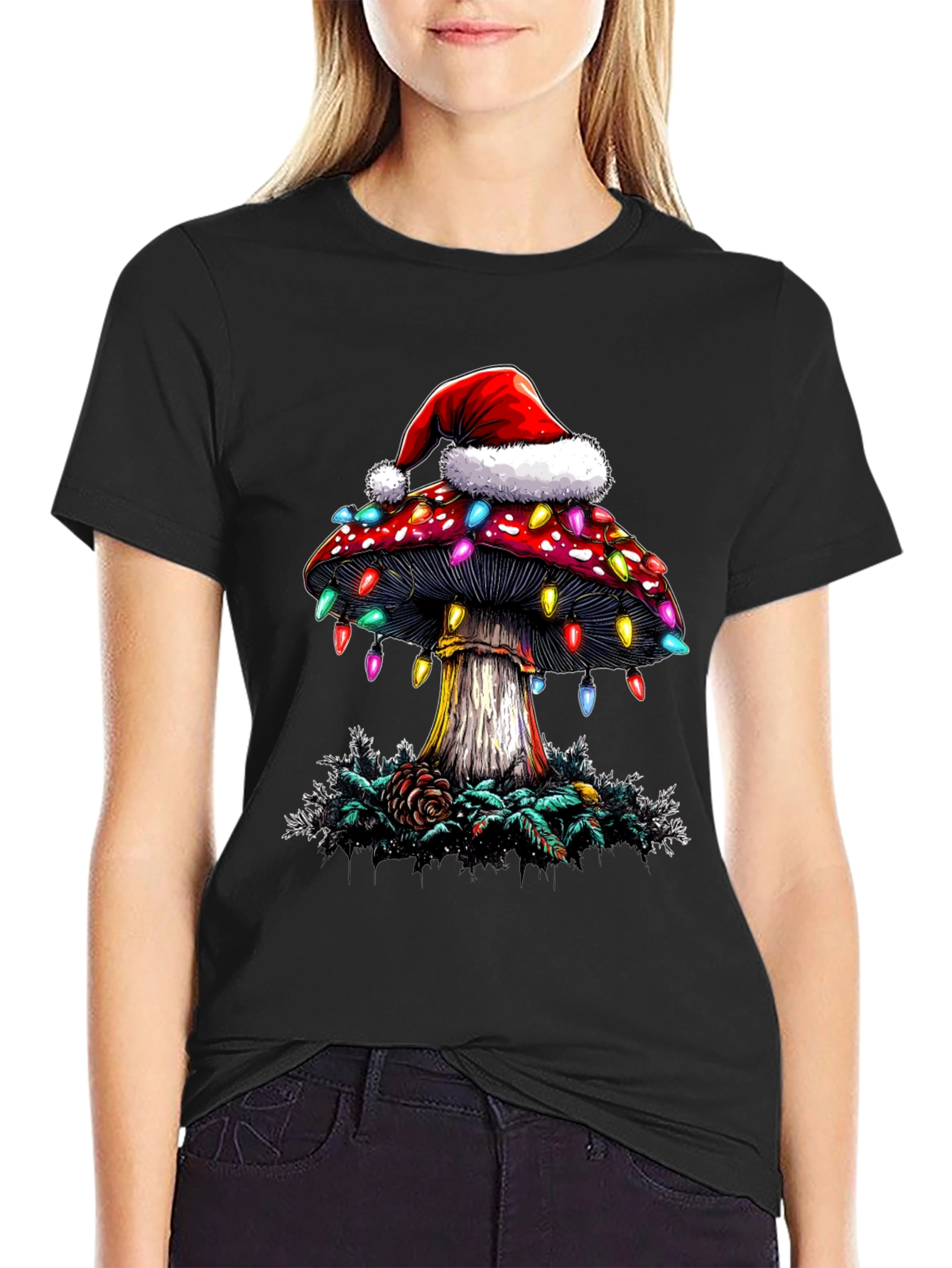 Christmas Mushroom T-Shirt
