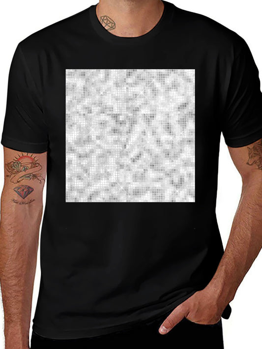 Abstract Black T-Shirt
